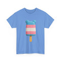 Trans Pride Popsicle T-Shirt — Cute Transgender Flag Ice Cream Tee