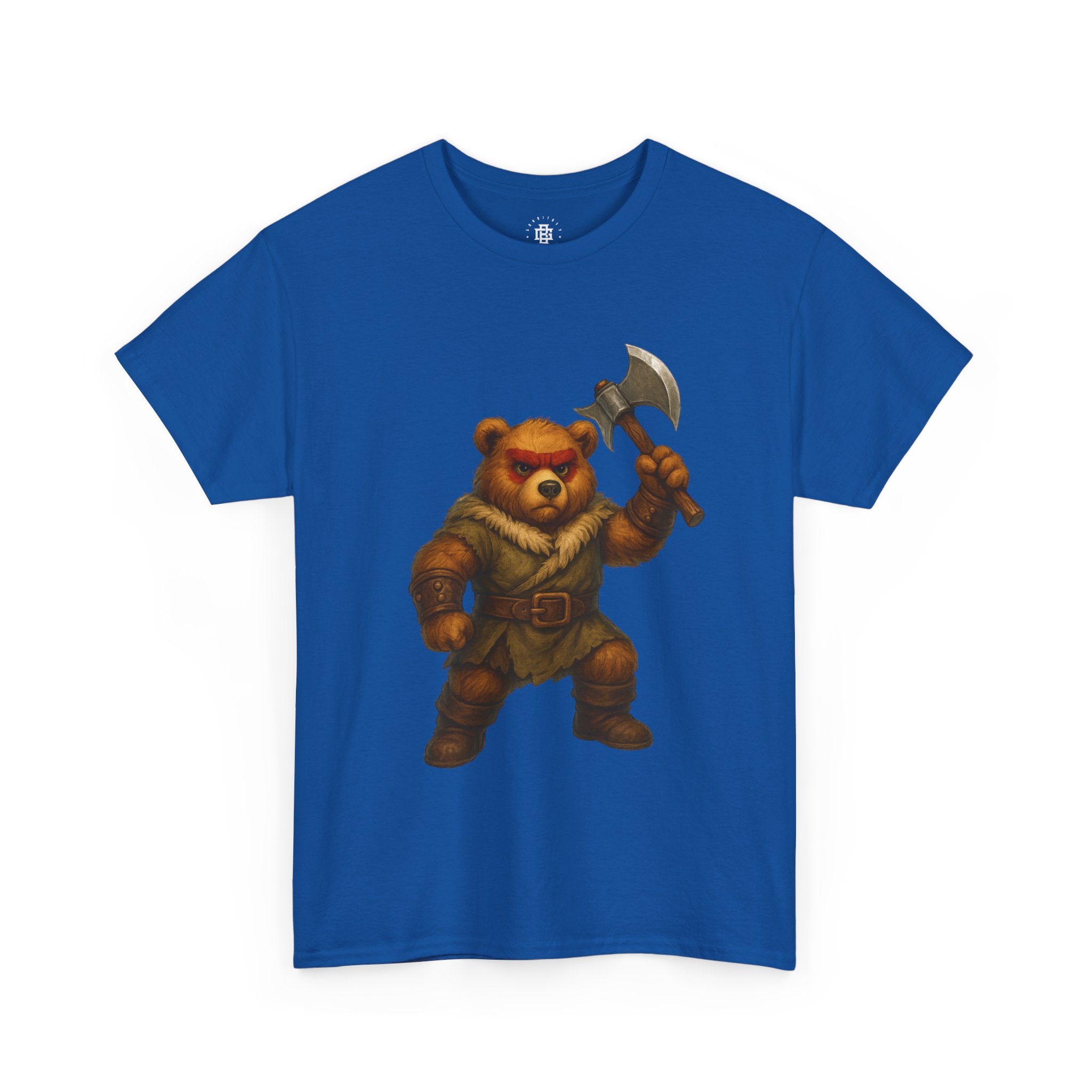 Viking Bear Axe T-Shirt — Fantasy Warrior Graphic Tee