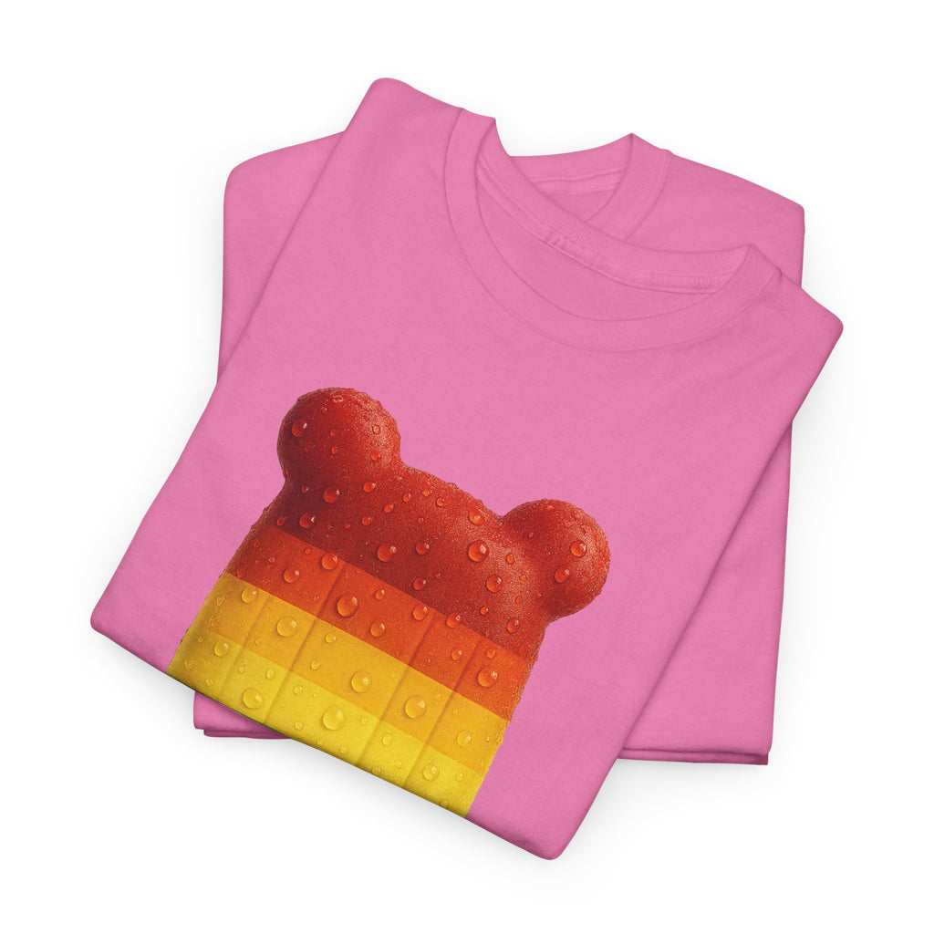 Rainbow Popsicle T-Shirt — Cute Bear-Shaped Pride Ice Cream Tee