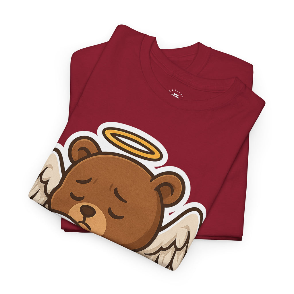 Angel Bear Graphic Tee – Cute Winged Teddy T-Shirt