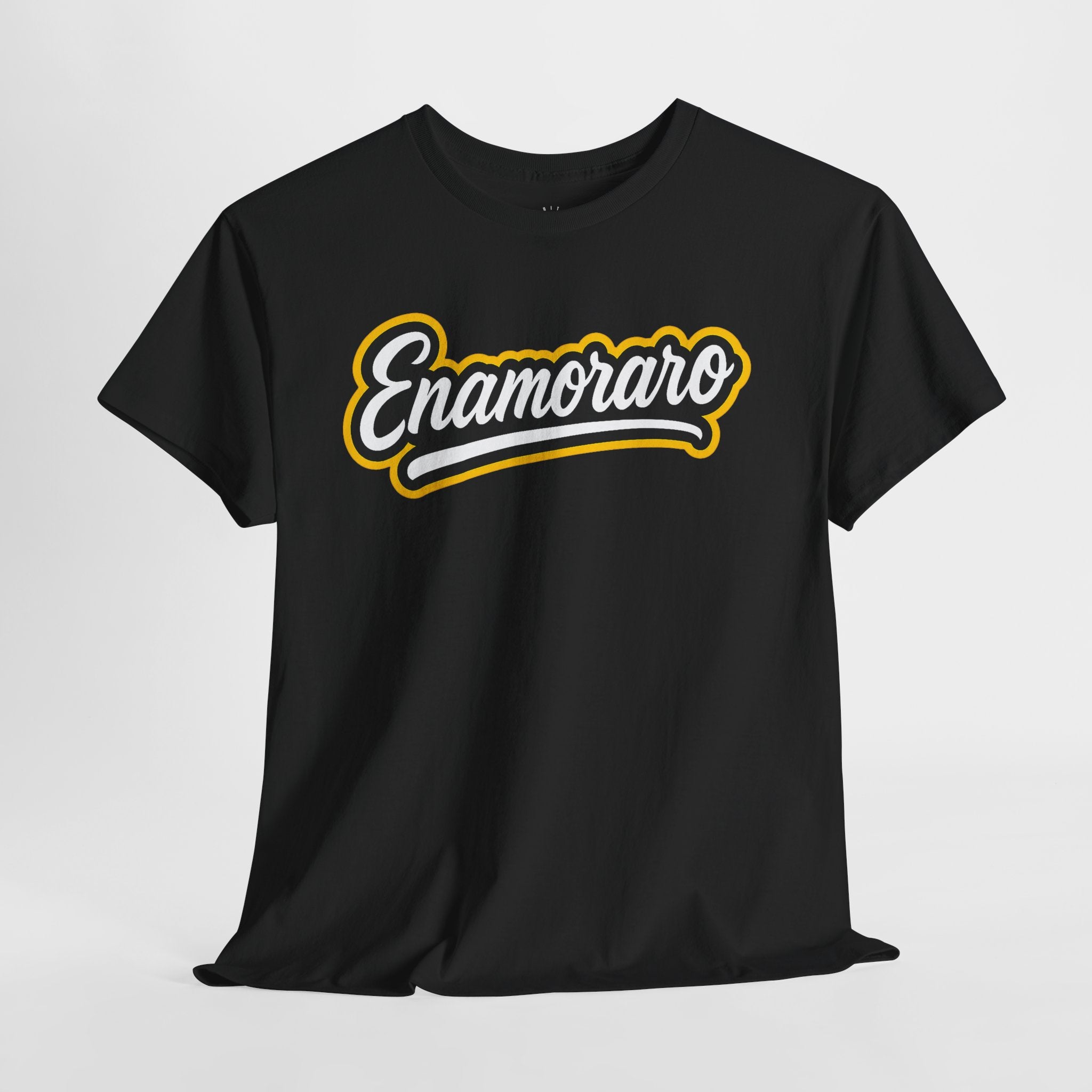 Enamoraro Script Tee — Retro Script Logo T-Shirt