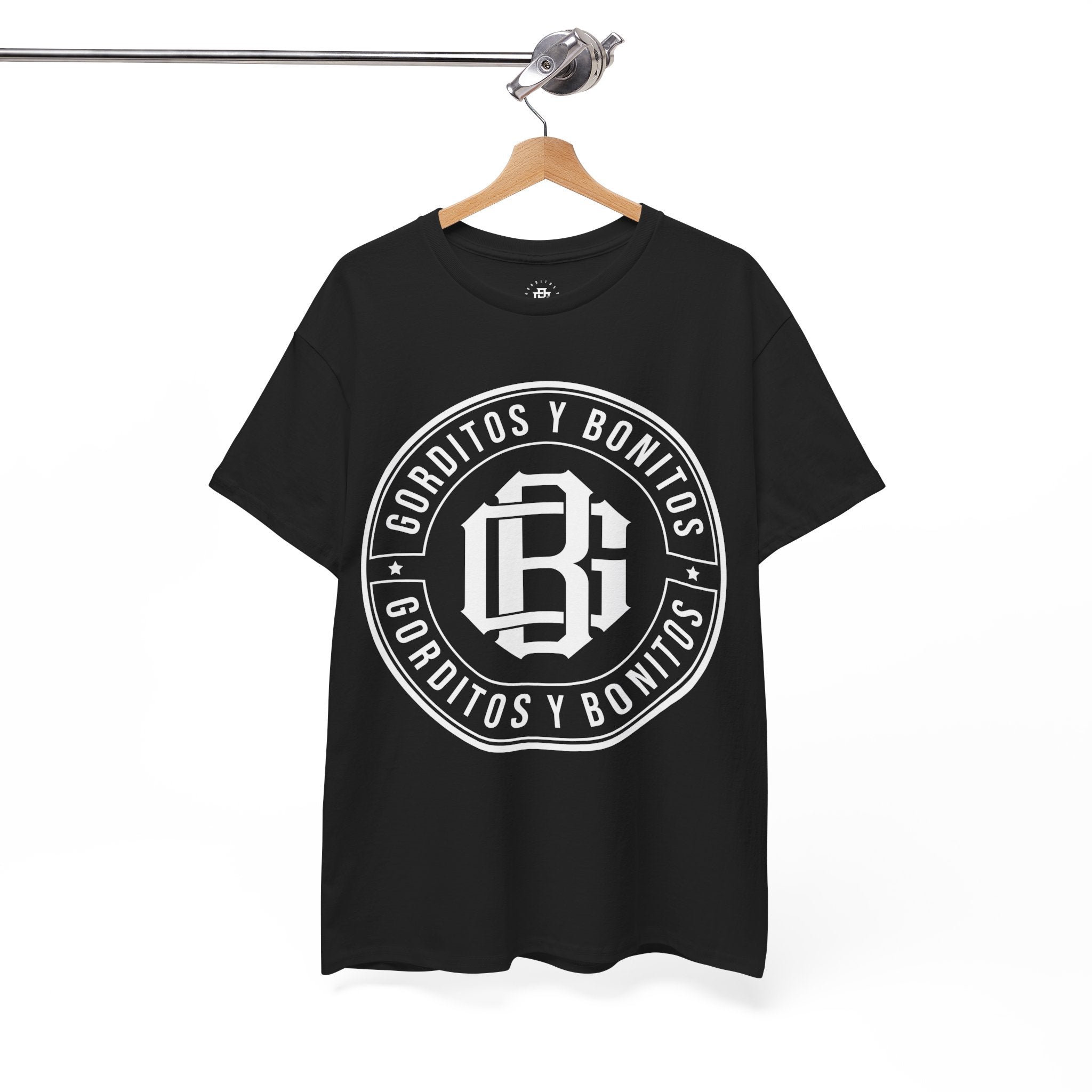 Gorditos y Bonitos Logo T-Shirt — Retro Spanish Badge Tee