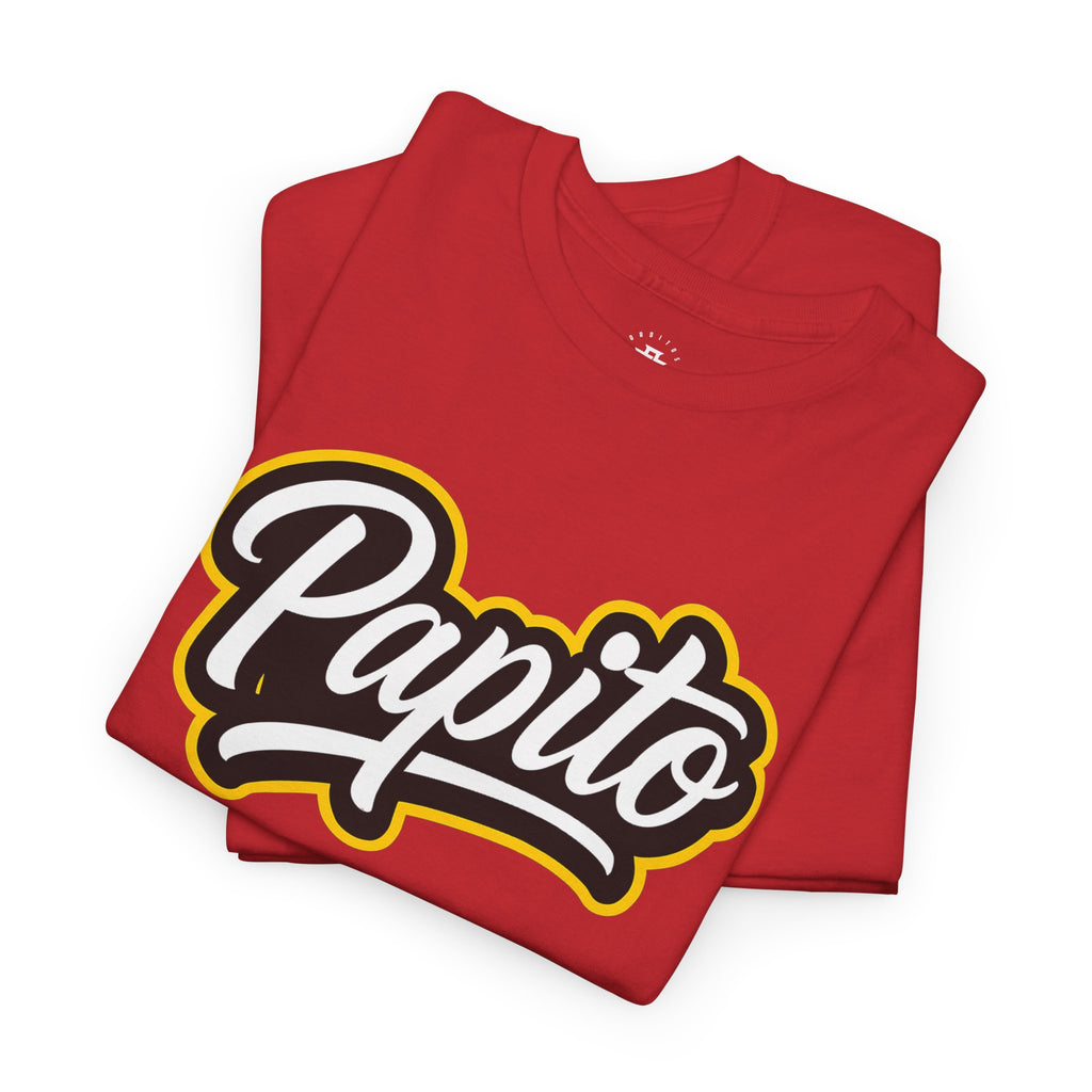 Papito Script Tee — Casual Latino Pride T‑Shirt