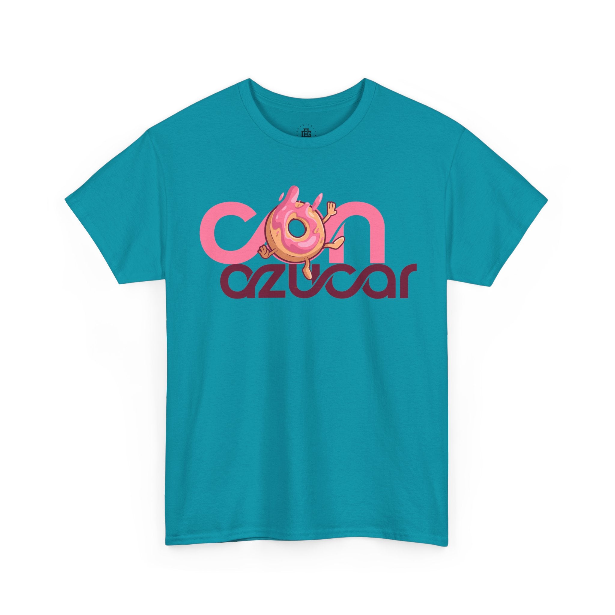 Can Azucar T-Shirt — Pink Donut Retro Graphic Tee