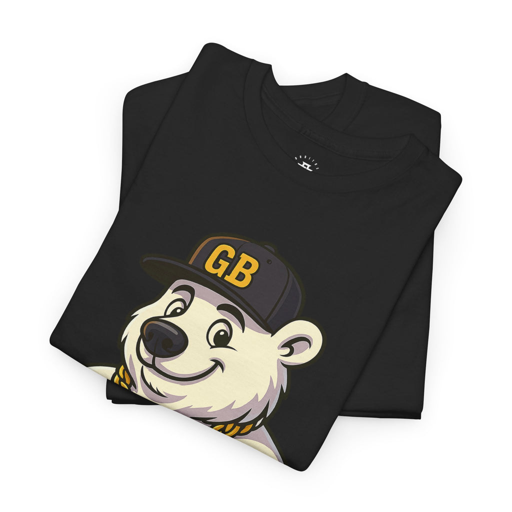 Latino Bear Graphic Tee — GB Mascot Polar Bear Shirt
