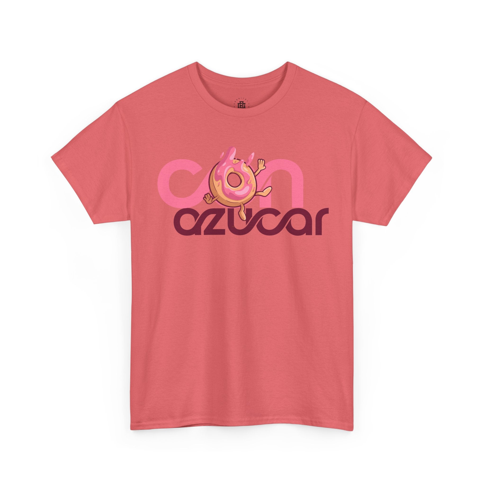 Can Azucar T-Shirt — Pink Donut Retro Graphic Tee