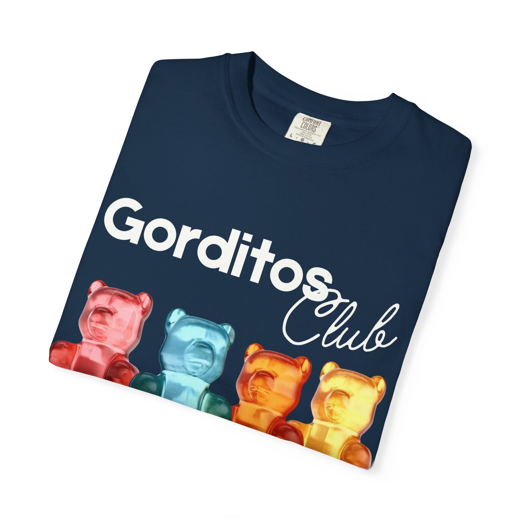 Gorditos Club T-Shirt — Colorful Gummy Bear Graphic Tee