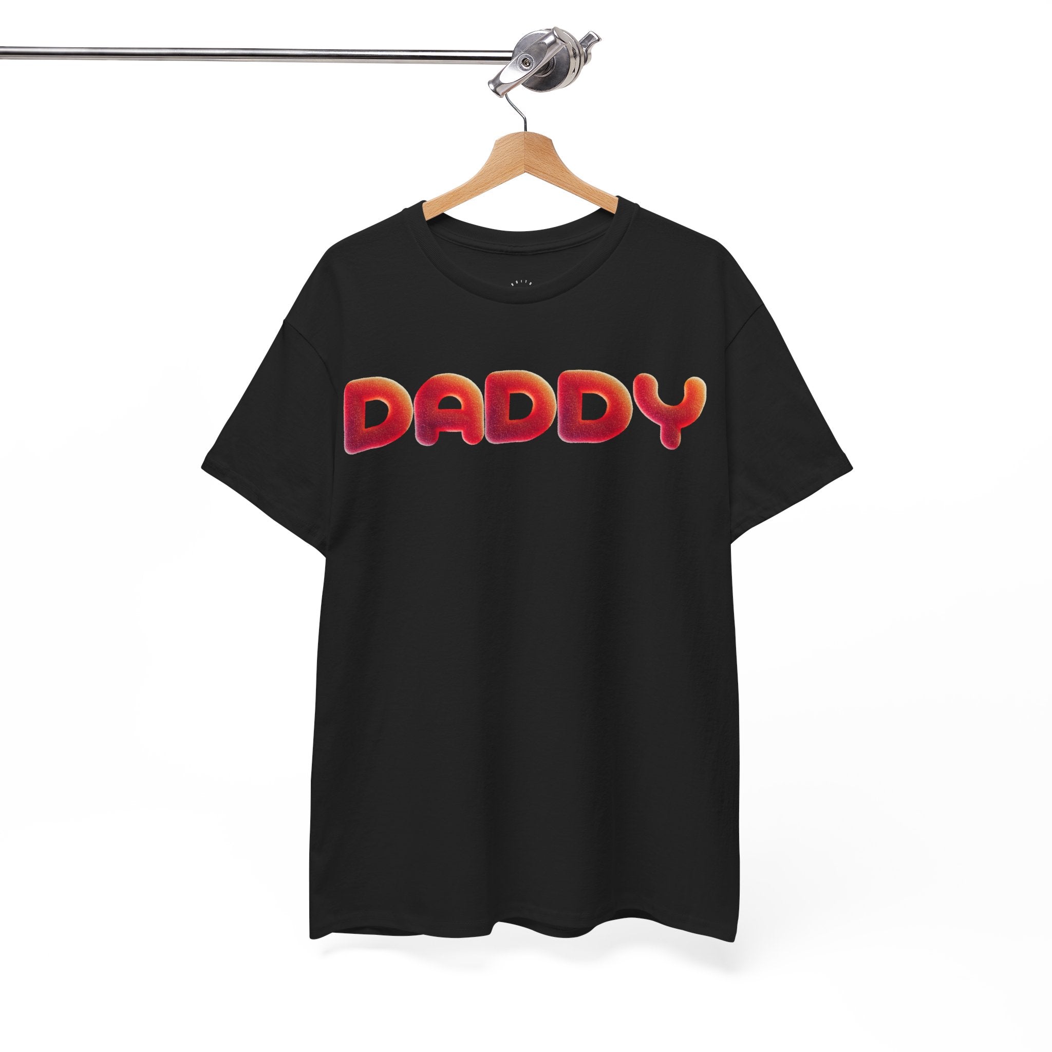Daddy Bear Retro Bubble Letter T-Shirt