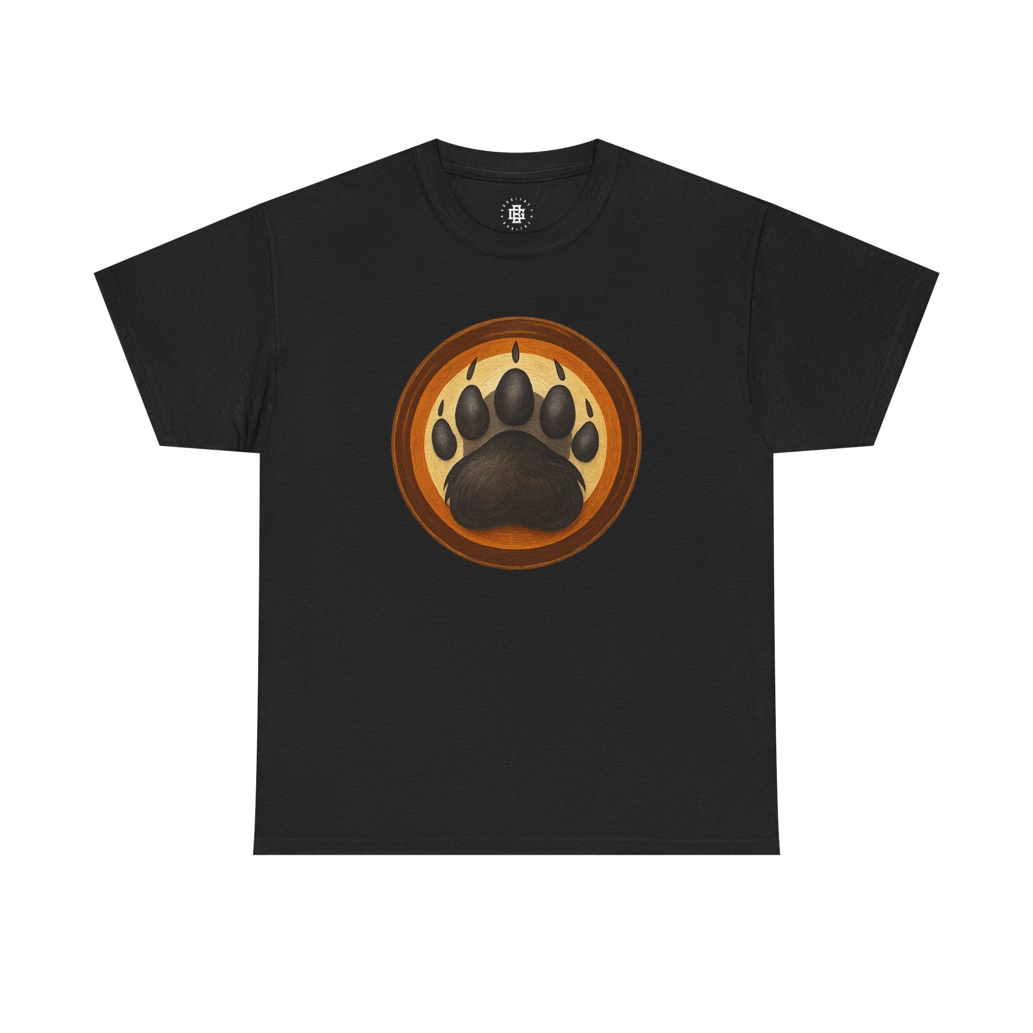 Bear Paw Graphic T-Shirt — Rustic Wildlife Tee