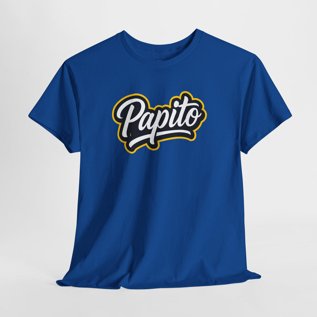 Papito Script Tee — Casual Latino Pride T‑Shirt