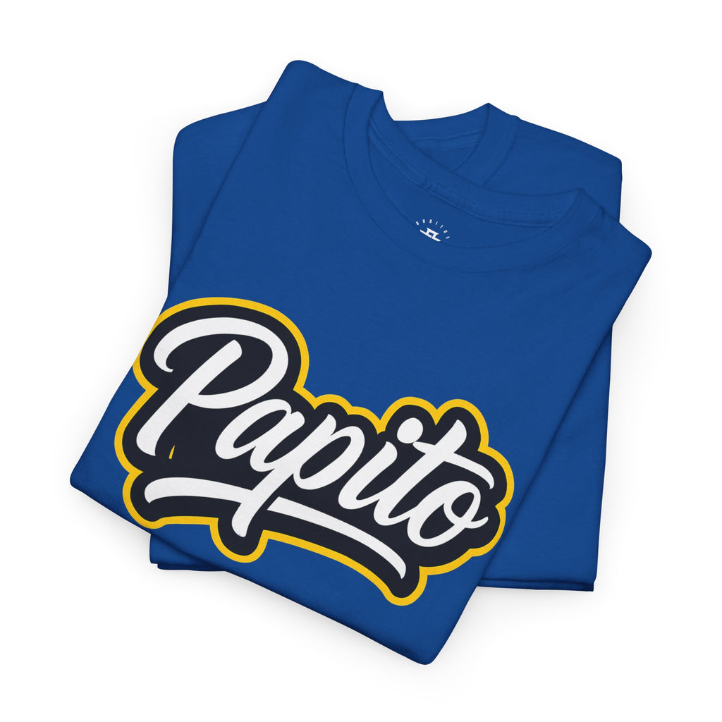 Papito Script Tee — Casual Latino Pride T‑Shirt