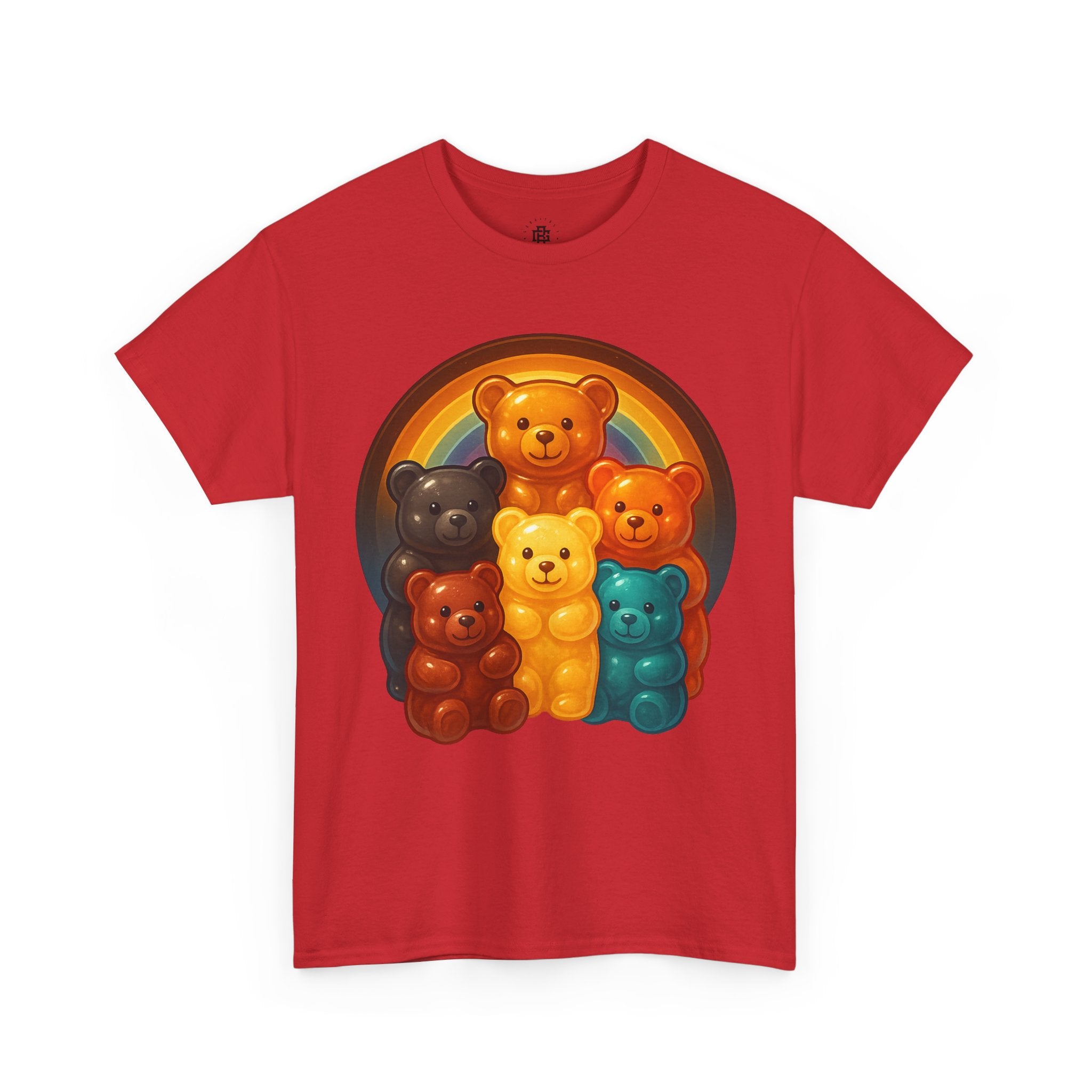 Regenbogen-Gummibärchen-T-Shirt