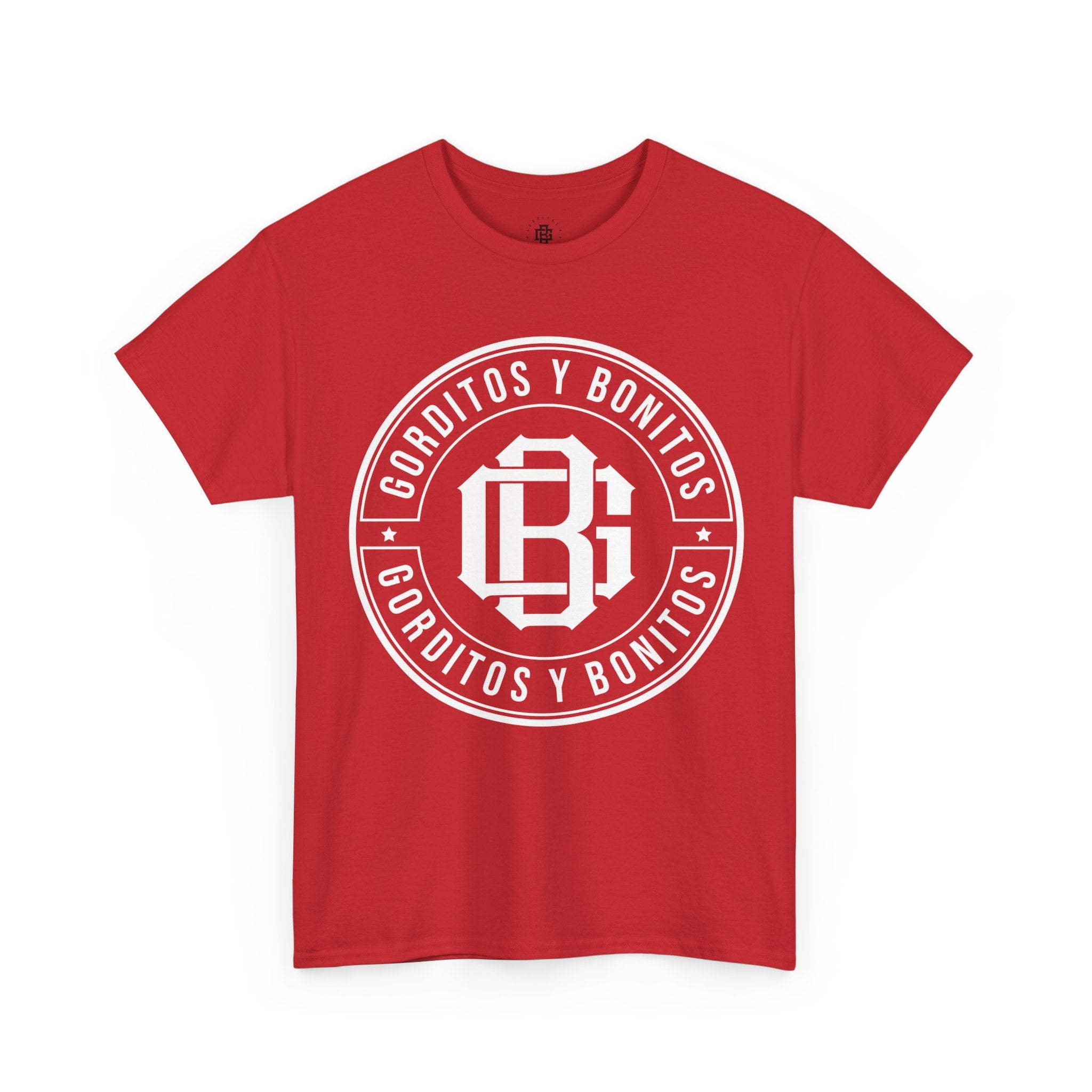 Gorditos y Bonitos Logo T-Shirt — Retro Spanish Badge Tee