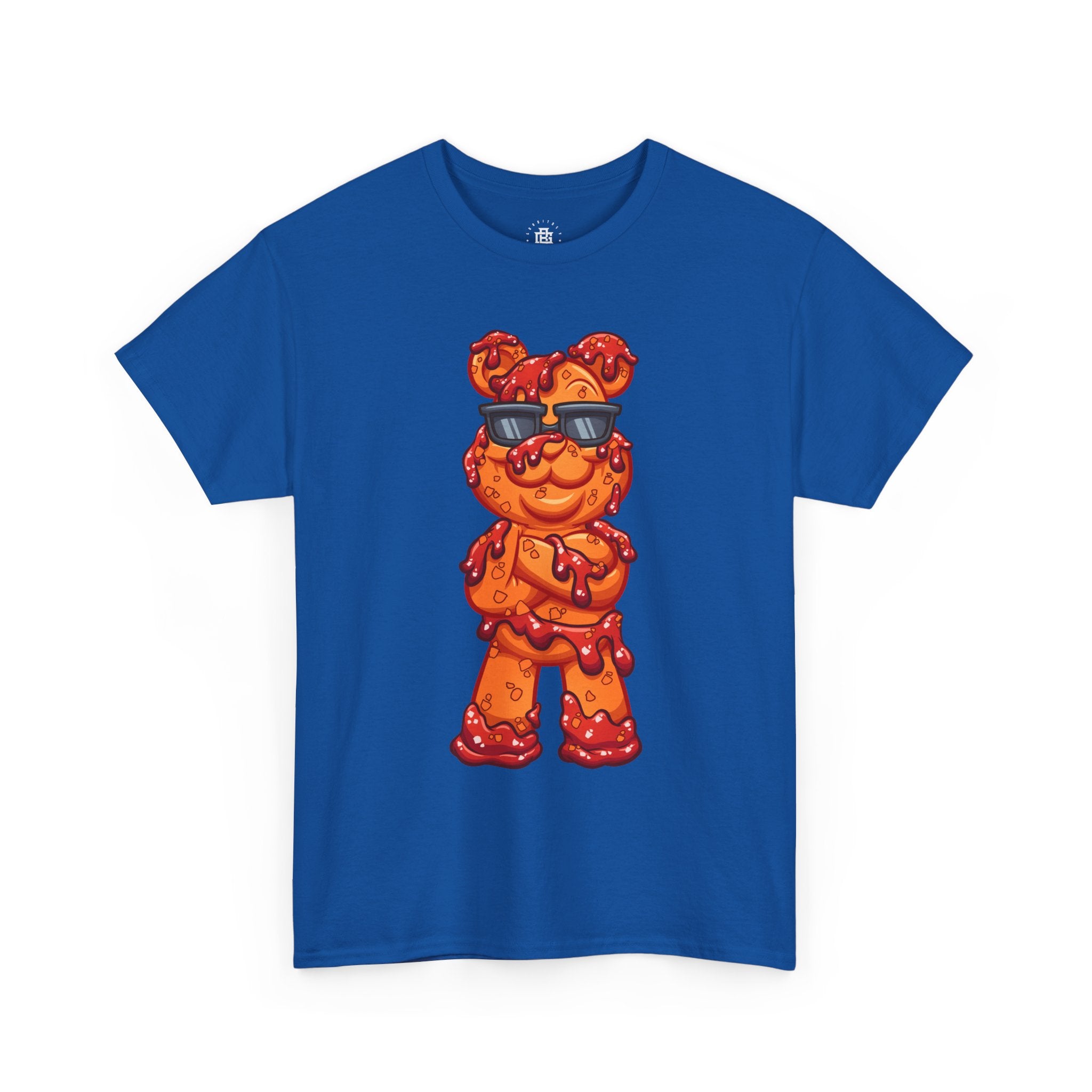 Cool Gummy Bear Tee — Sunglasses Candy Character Graphic T-Shirt