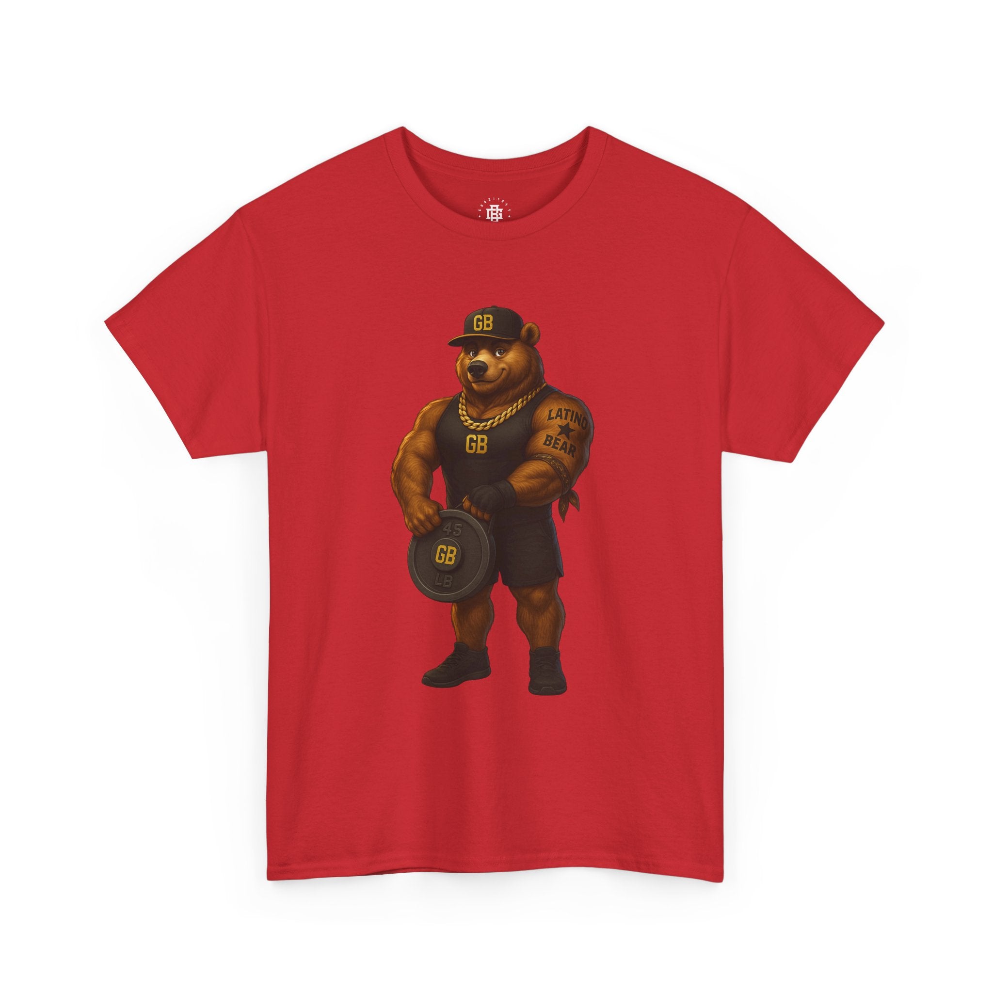 Bear Weightlifting T-Shirt — Strong Gym Workout Tee