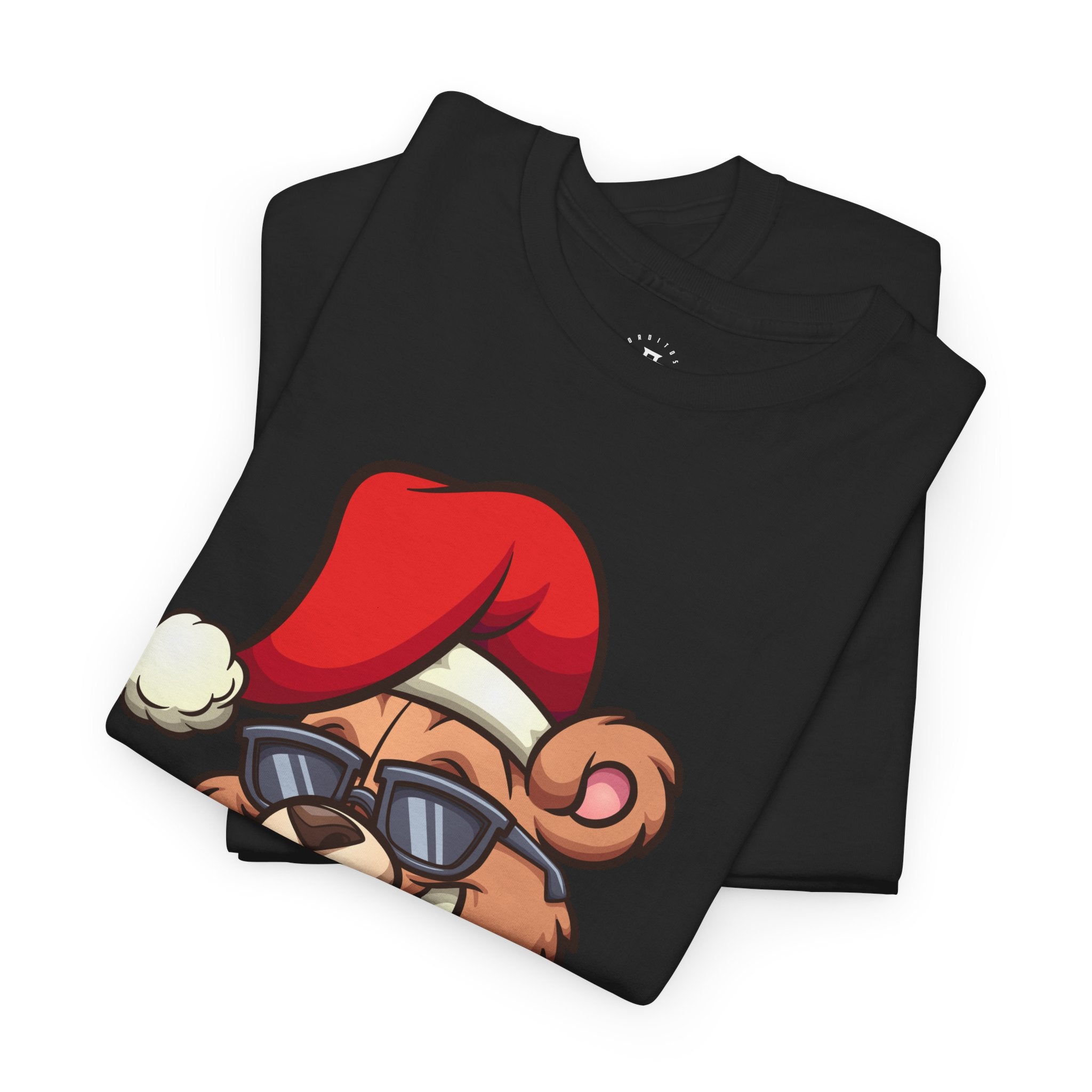 Christmas Teddy Bear Tee — Cool Sunglasses Santa Bear Holiday T-Shirt