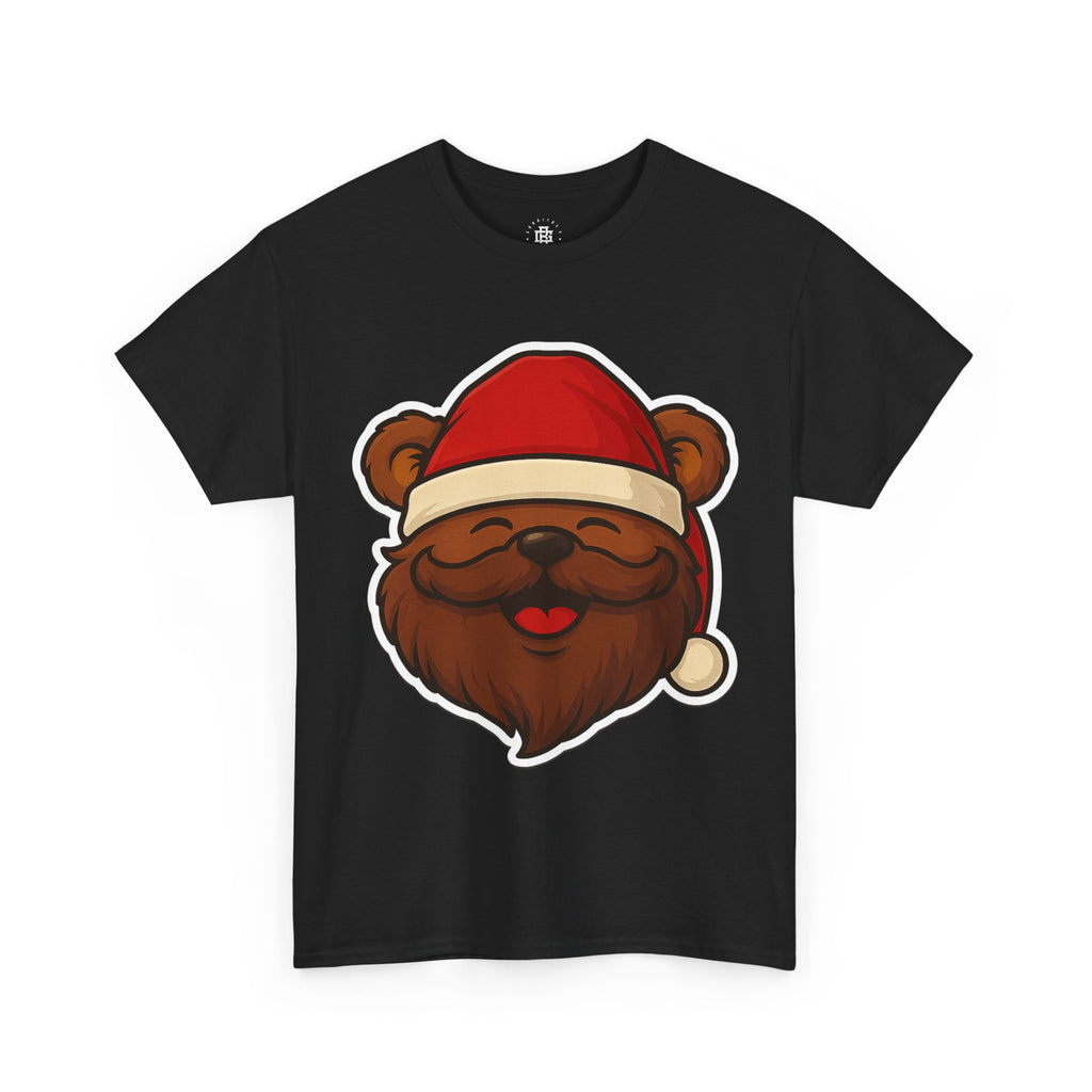 Camiseta navideña de oso de Papá Noel