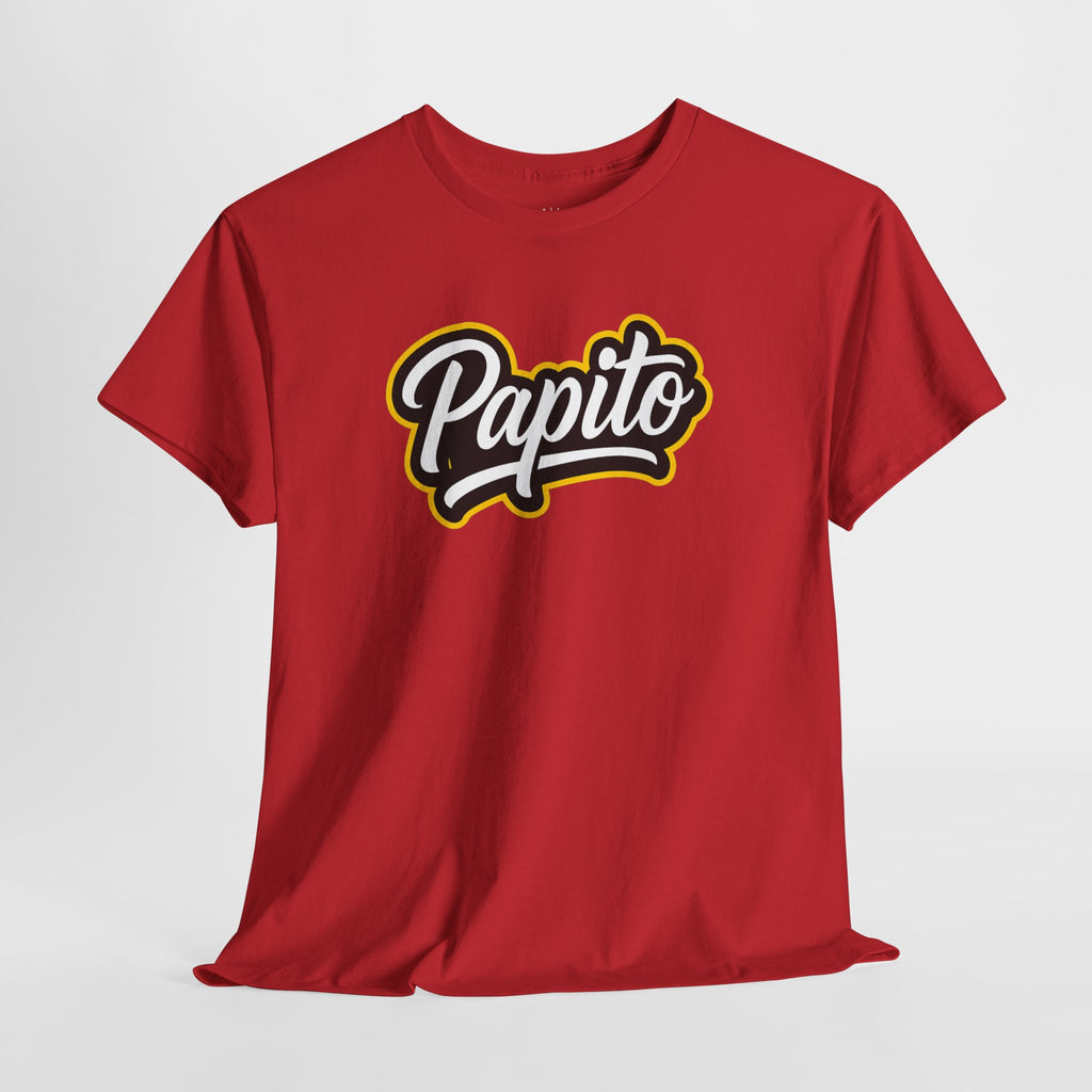 Papito Script Tee — Casual Latino Pride T‑Shirt