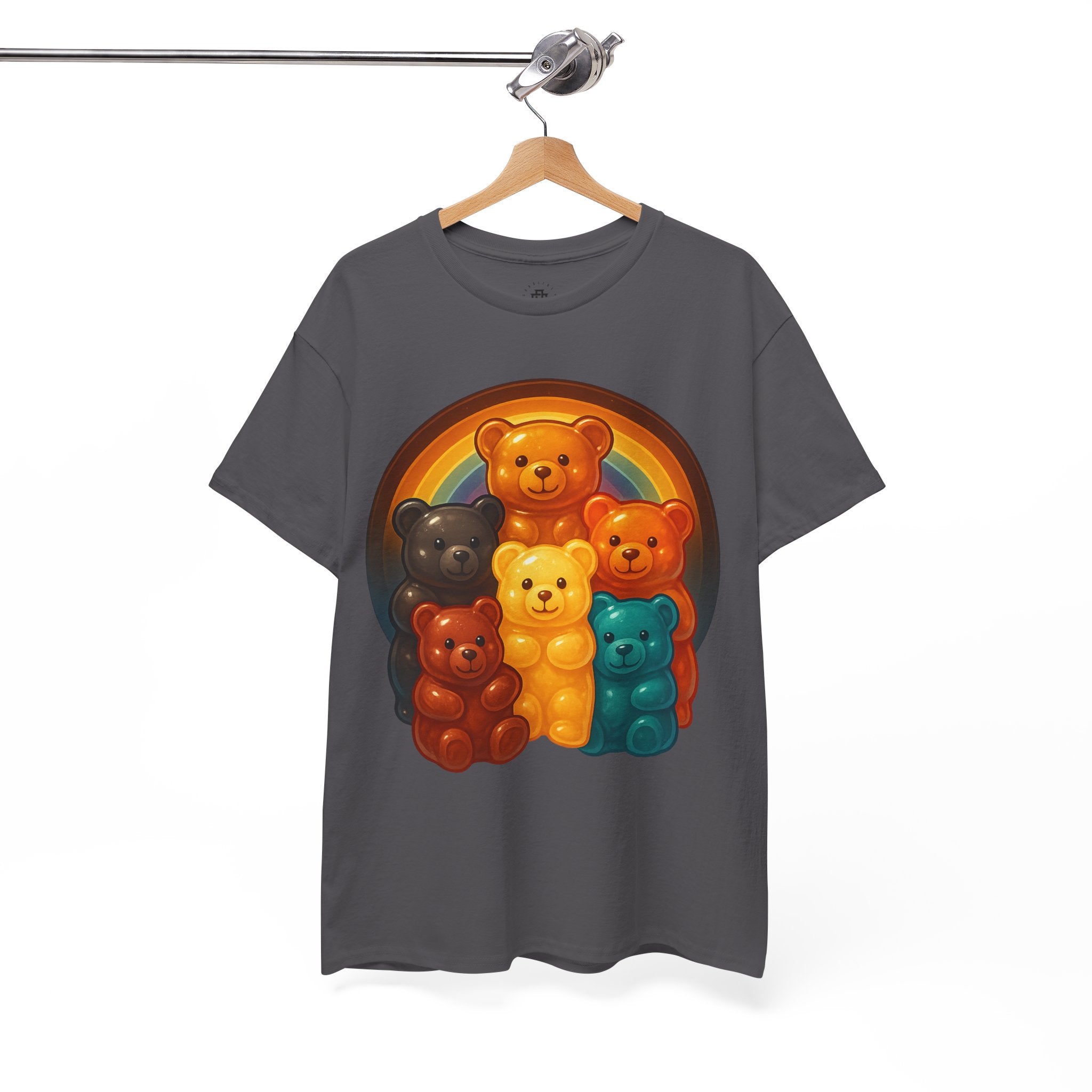 Regenbogen-Gummibärchen-T-Shirt