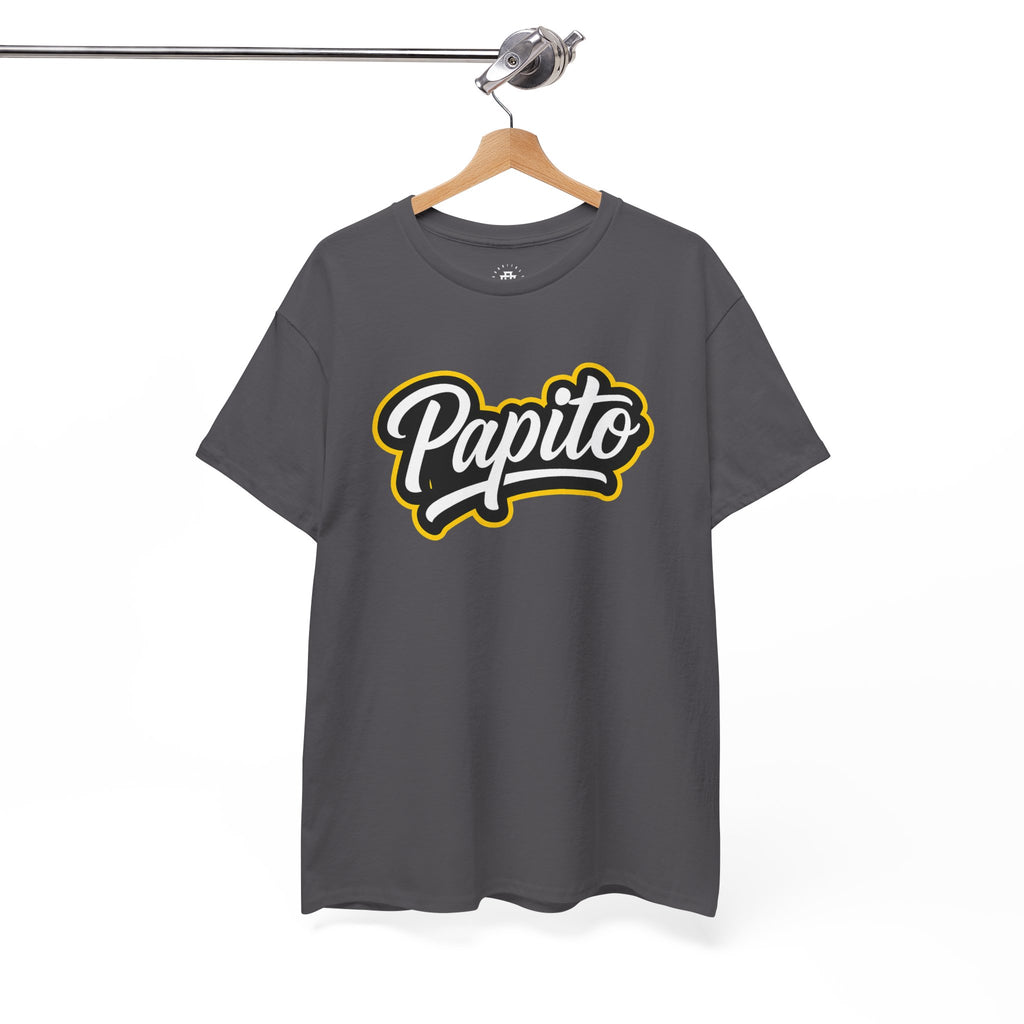 Papito Script Tee — Casual Latino Pride T‑Shirt