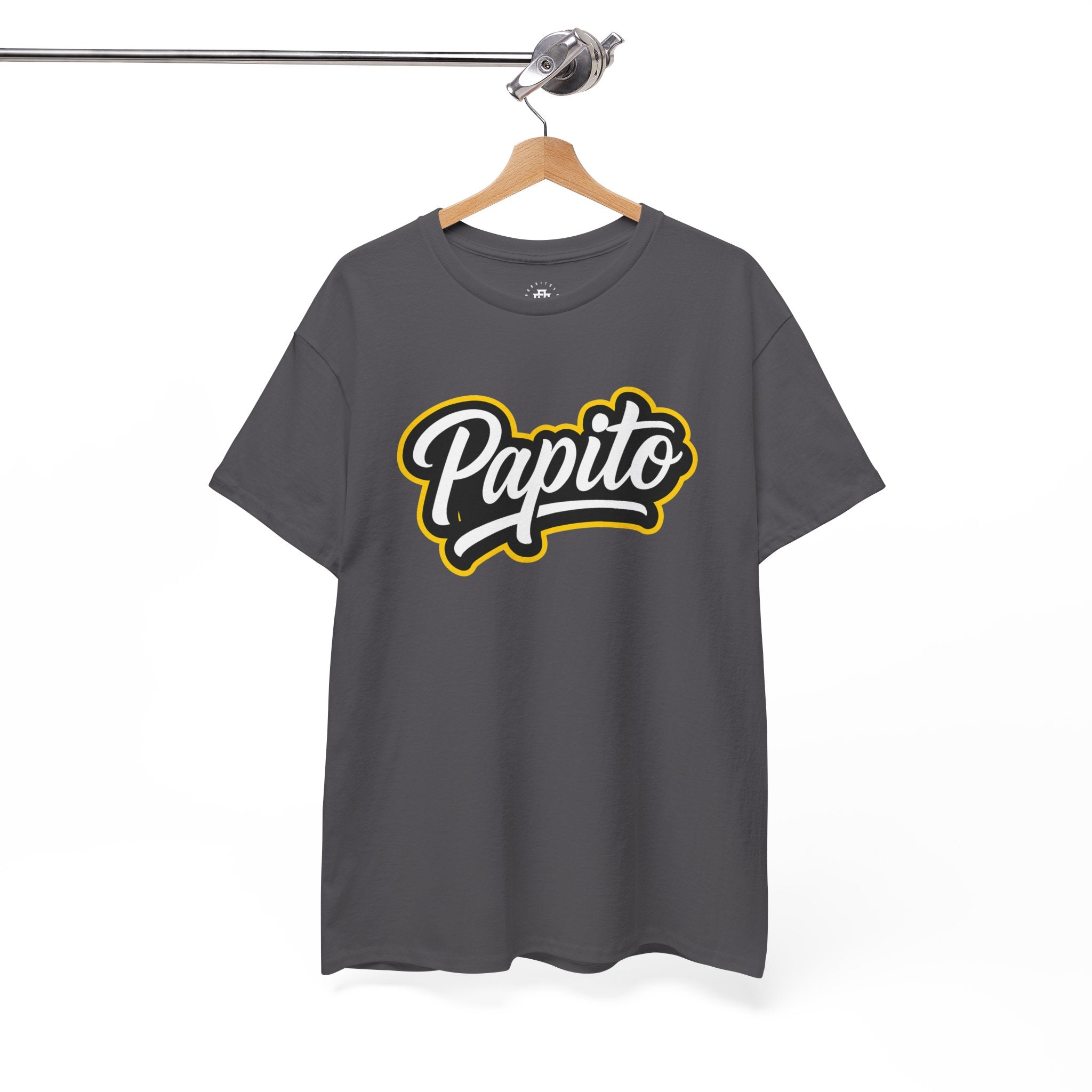 Papito Script Tee — Casual Latino Pride T‑Shirt