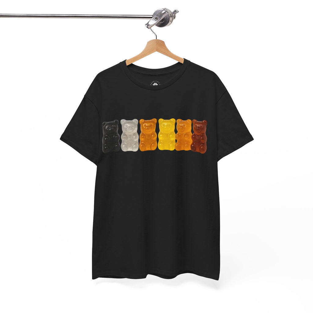 Gummy Bear Row T-Shirt — Retro Candy Graphic Tee