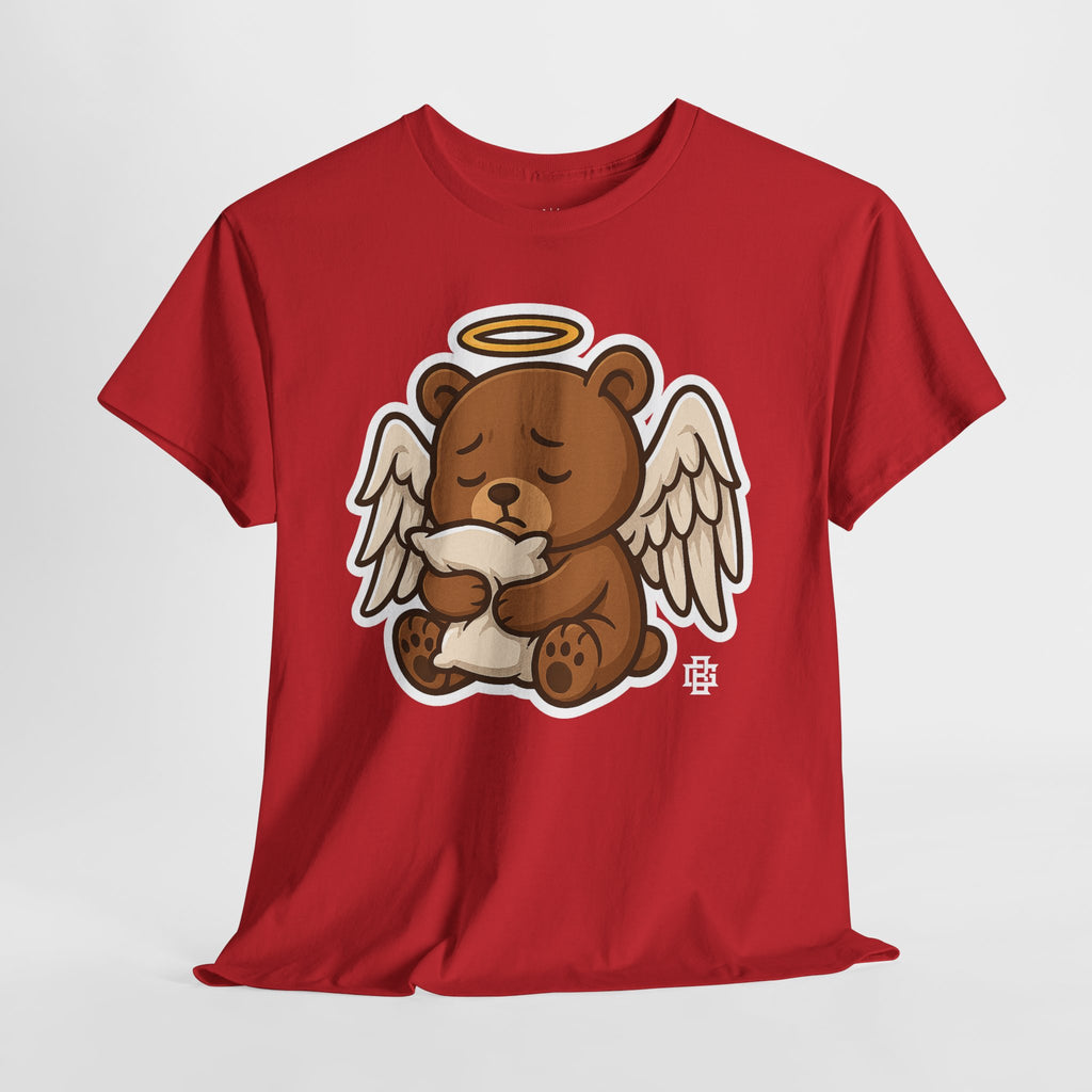 Angel Bear Graphic Tee – Cute Winged Teddy T-Shirt