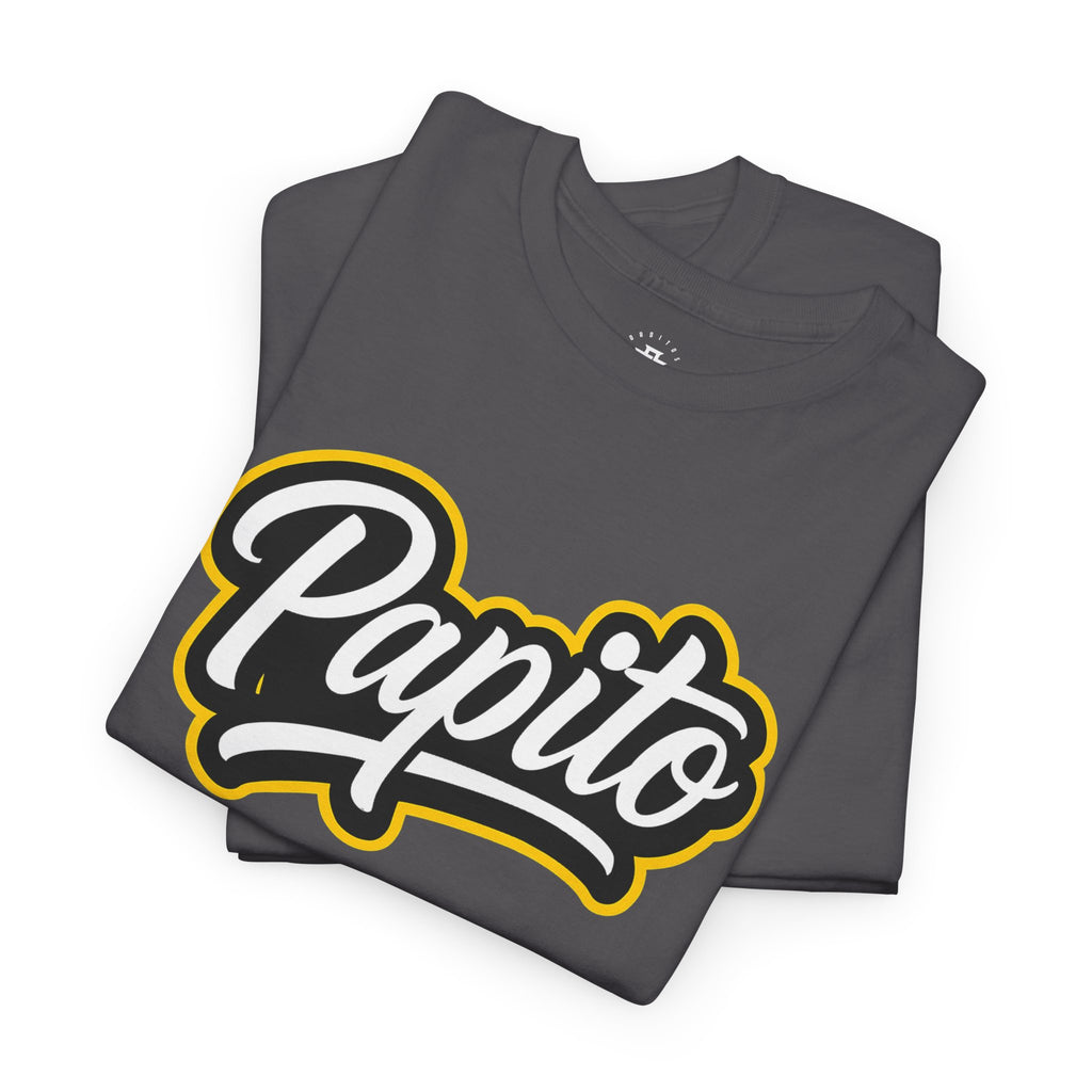 Papito Script Tee — Casual Latino Pride T‑Shirt