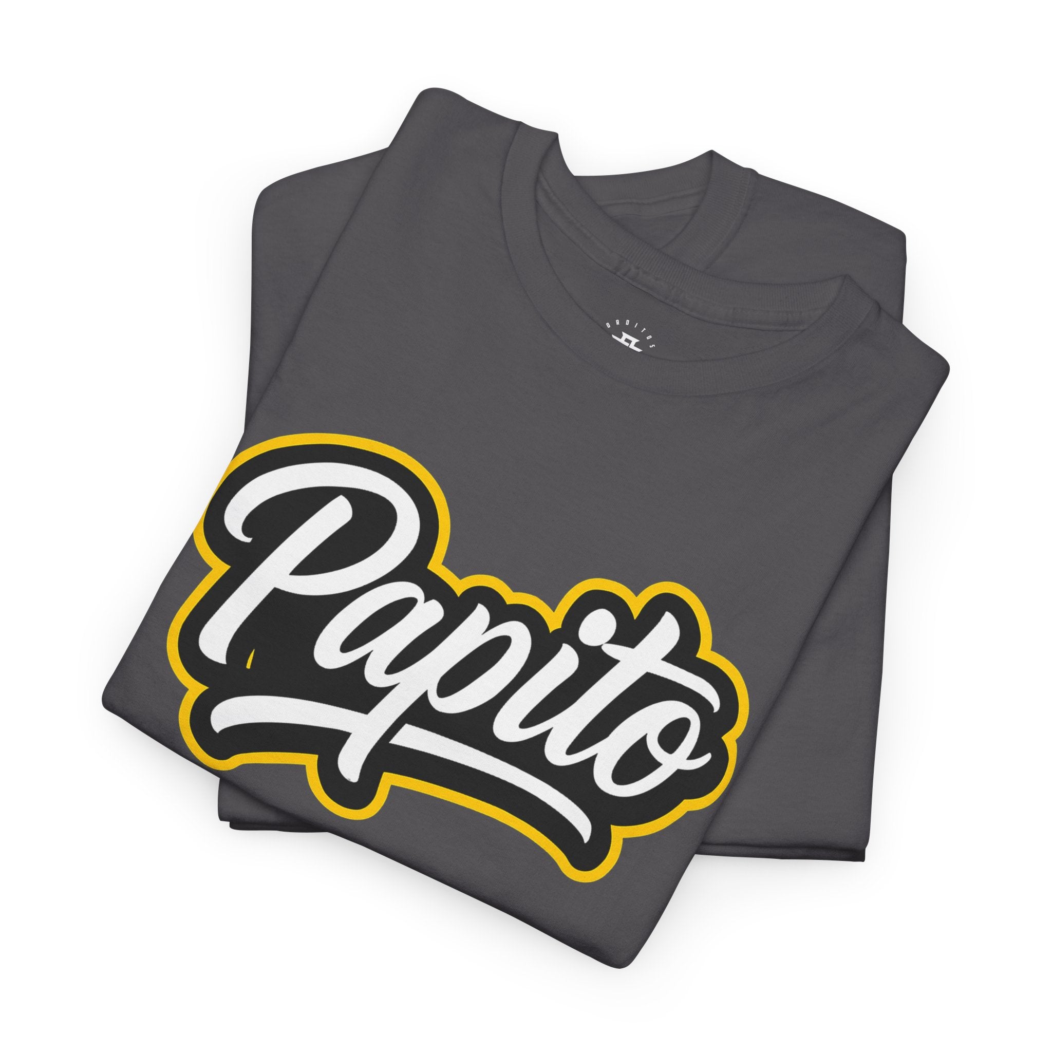 Papito Script Tee — Casual Latino Pride T‑Shirt