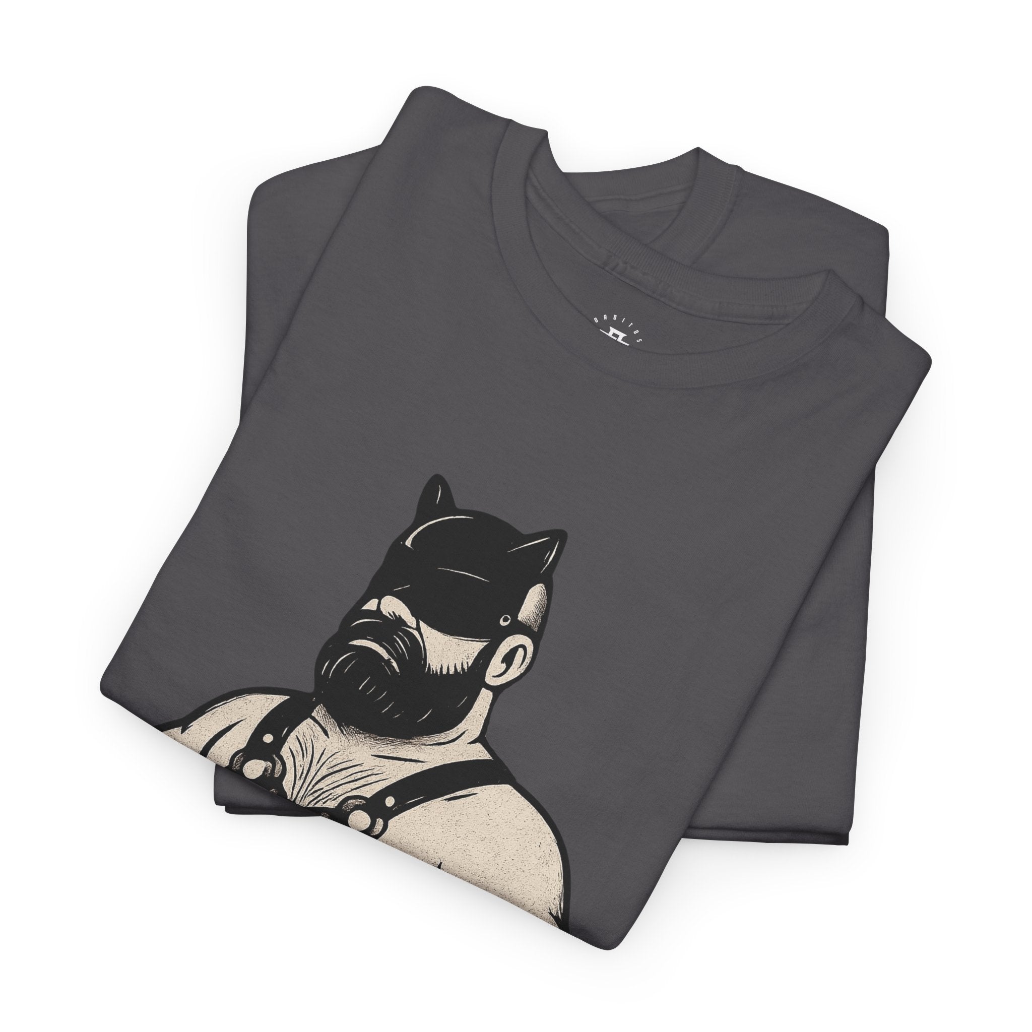 Bear Mask Leather Pride Tee — Biker Bear Graphic T-Shirt