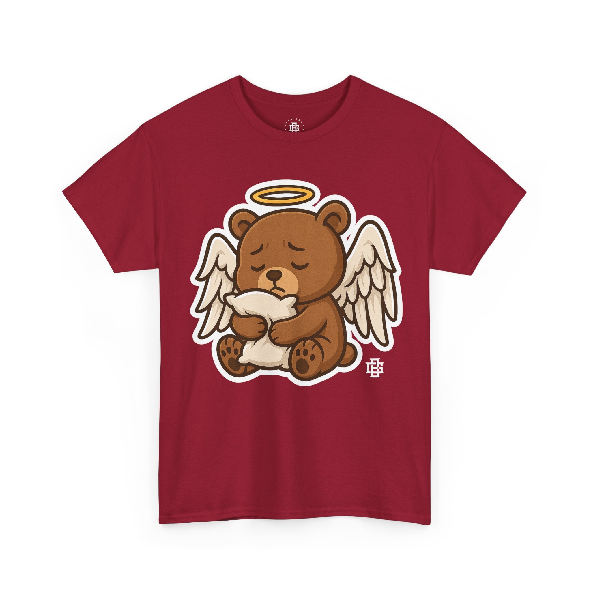 Angel Bear Graphic Tee – Cute Winged Teddy T-Shirt