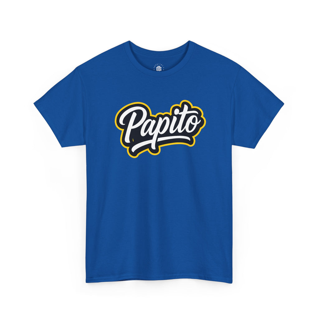 Papito Script Tee — Casual Latino Pride T‑Shirt
