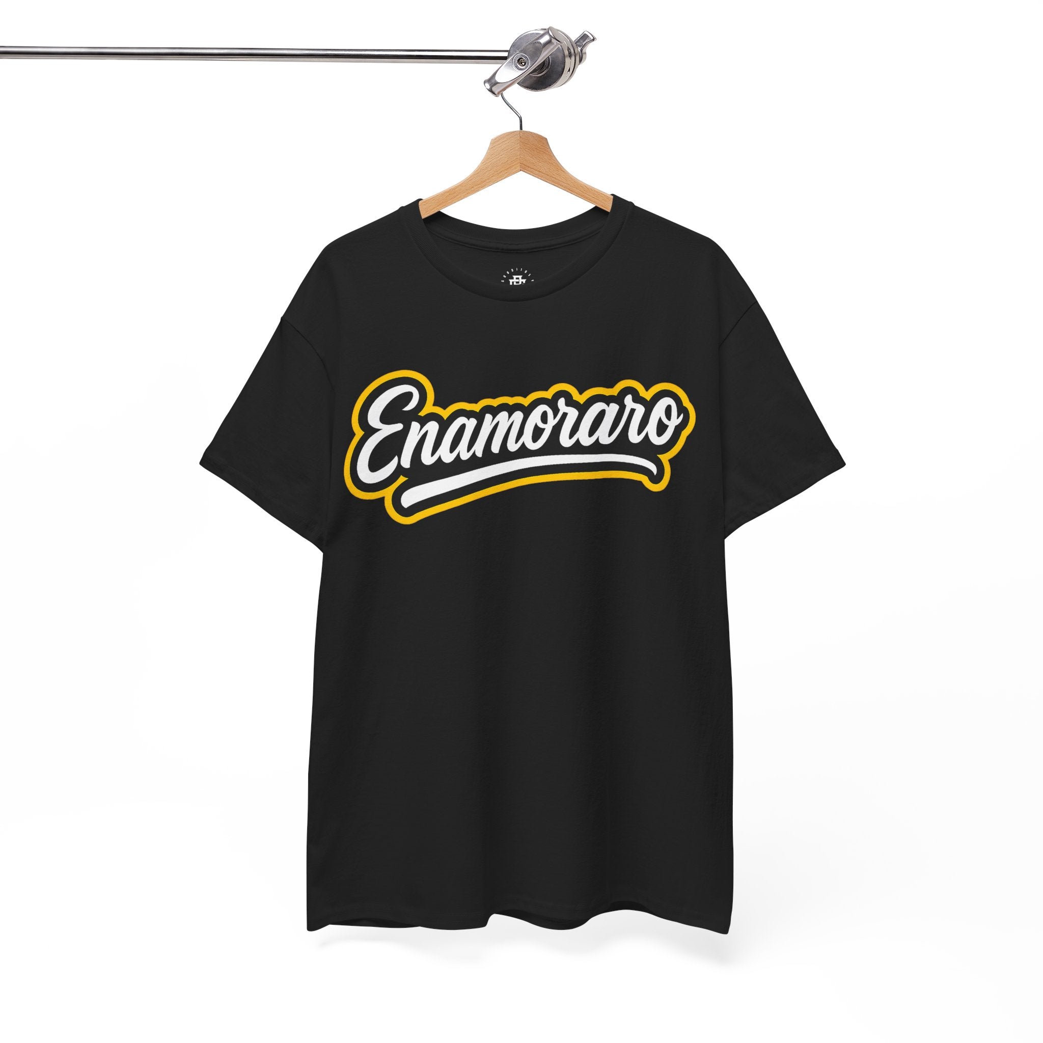 Enamoraro Script Tee — Retro Script Logo T-Shirt