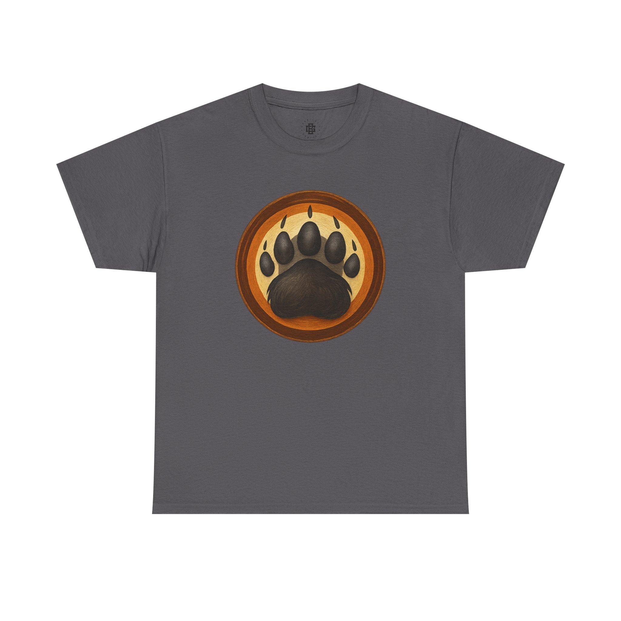 Bear Paw Graphic T-Shirt — Rustic Wildlife Tee