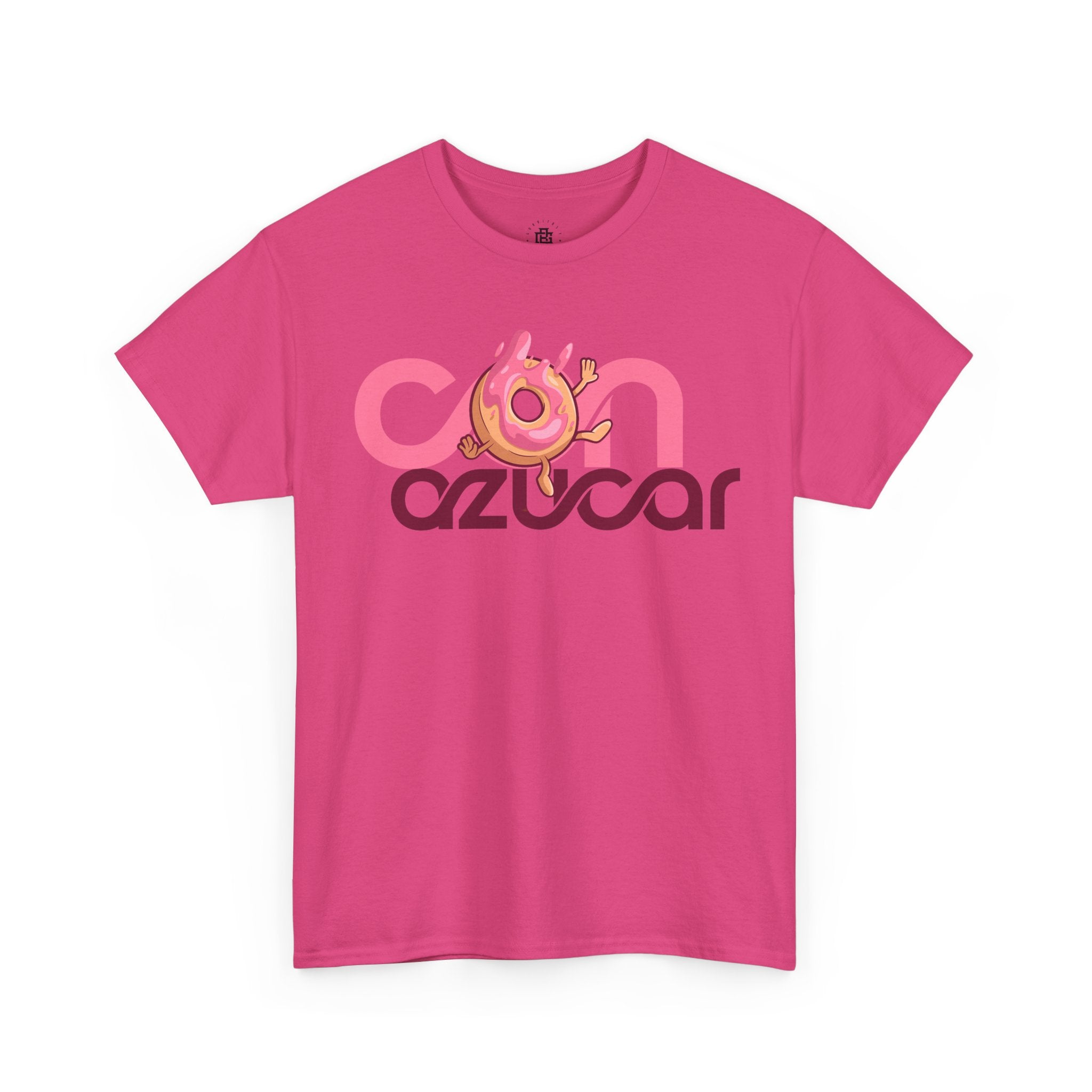 Can Azucar T-Shirt — Pink Donut Retro Graphic Tee