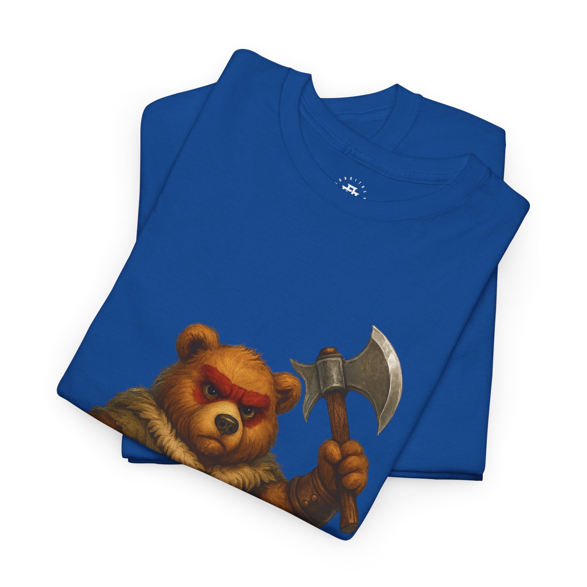 Viking Bear Axe T-Shirt — Fantasy Warrior Graphic Tee
