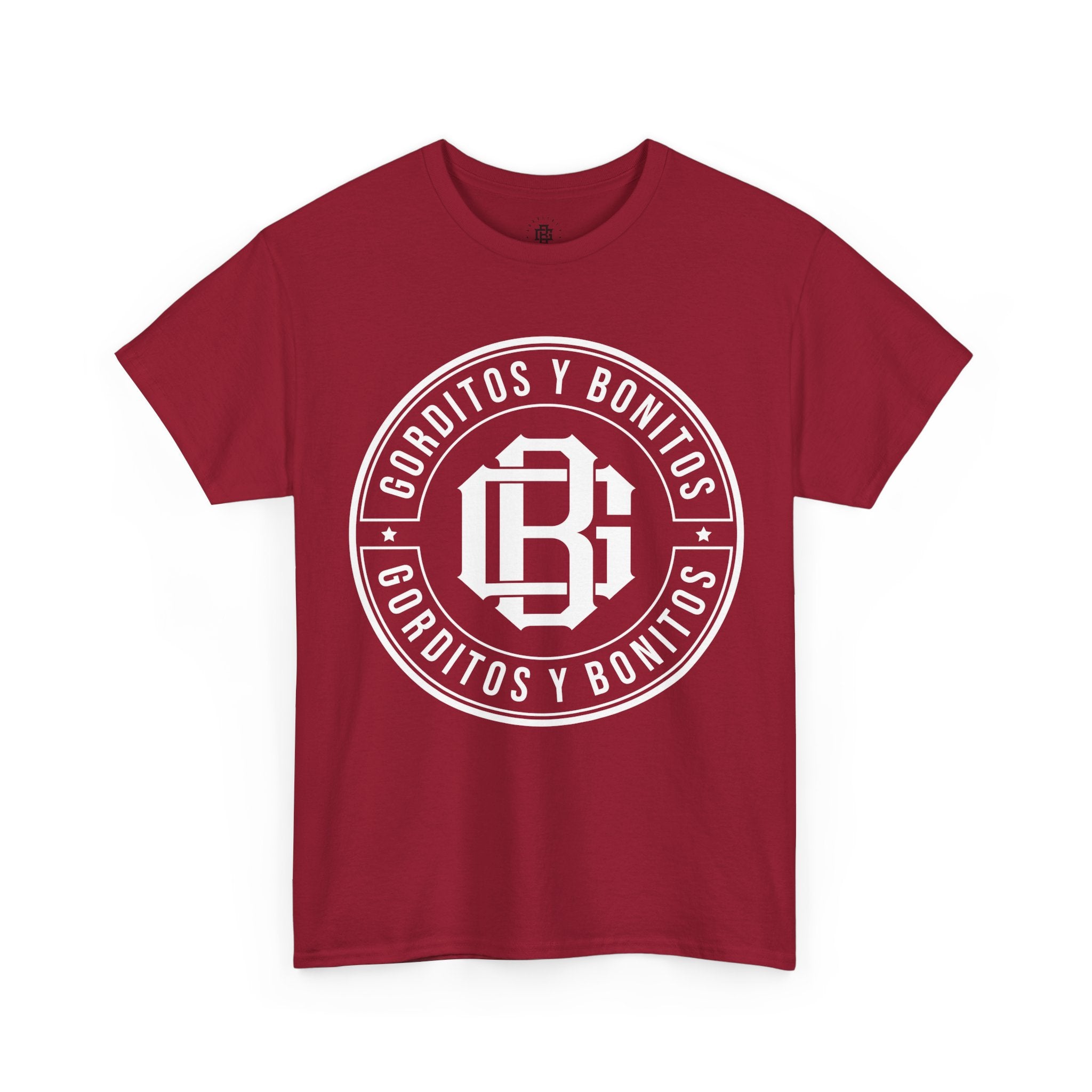Gorditos y Bonitos Logo T-Shirt — Retro Spanish Badge Tee
