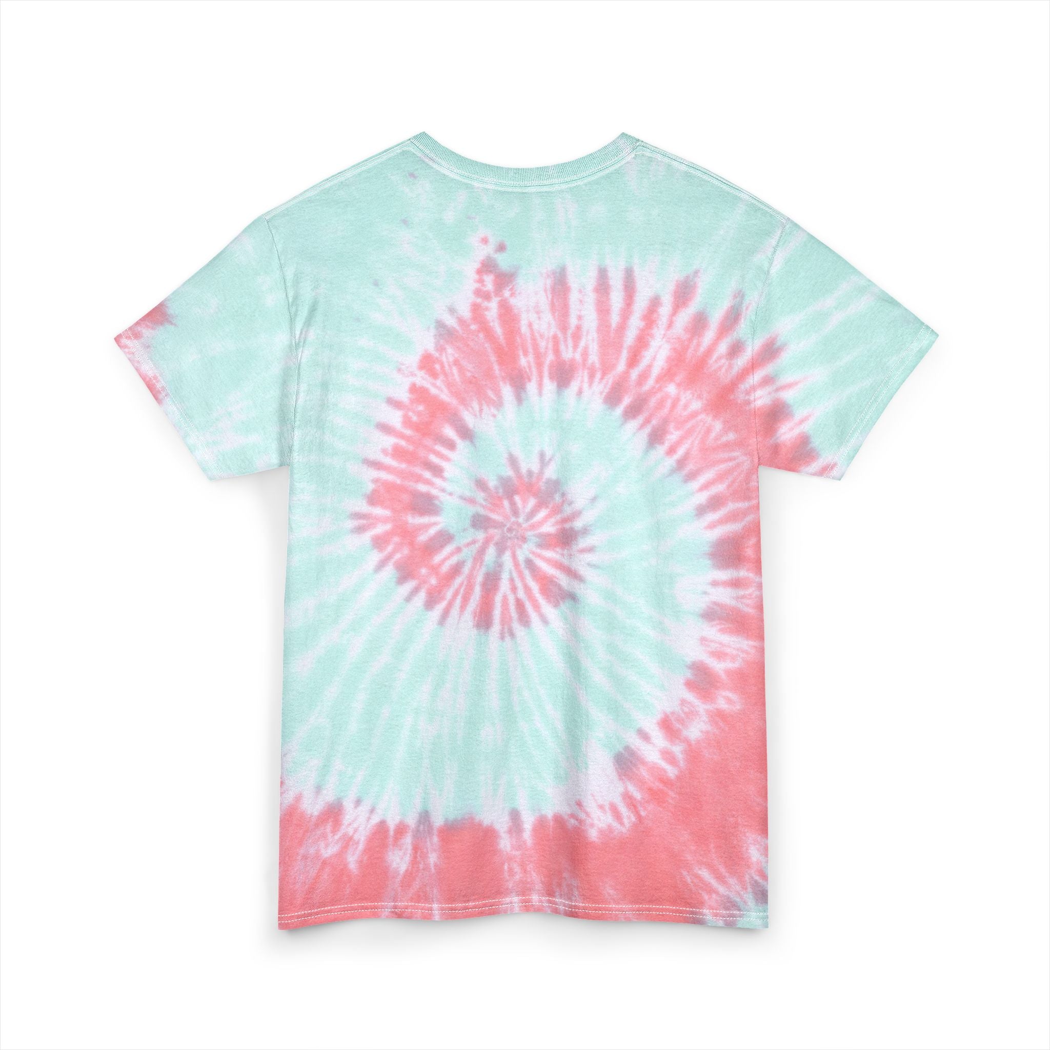 Chú Pala Tie-Dye Tee — Colorful Lollipop Graphic Cotton T-Shirt