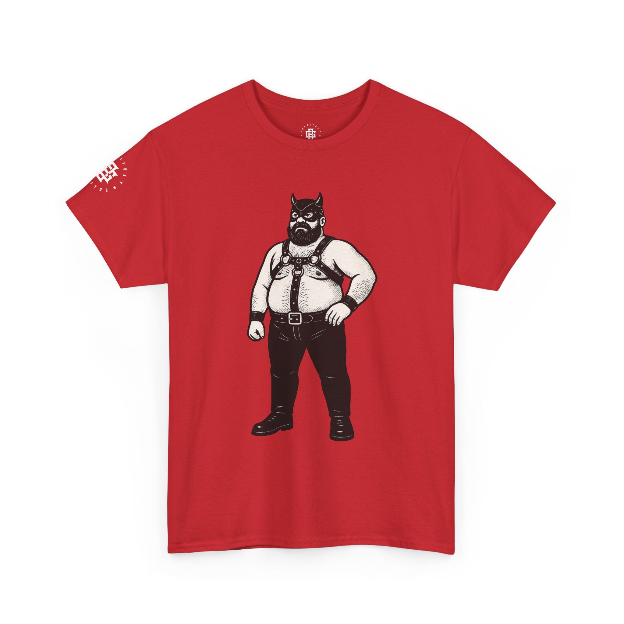 Bear Leather Daddy Graphic Tee — Vintage Biker Pride T-Shirt