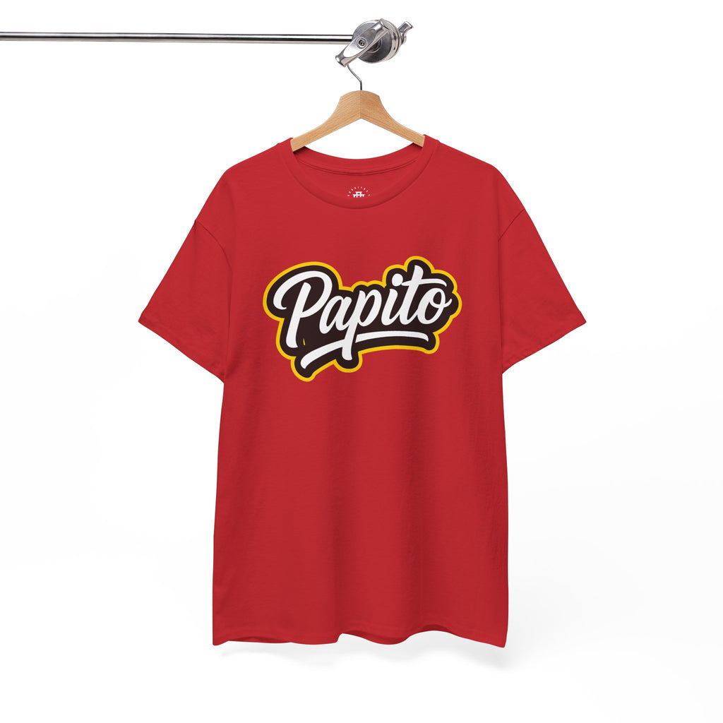 Papito Script Tee — Casual Latino Pride T‑Shirt