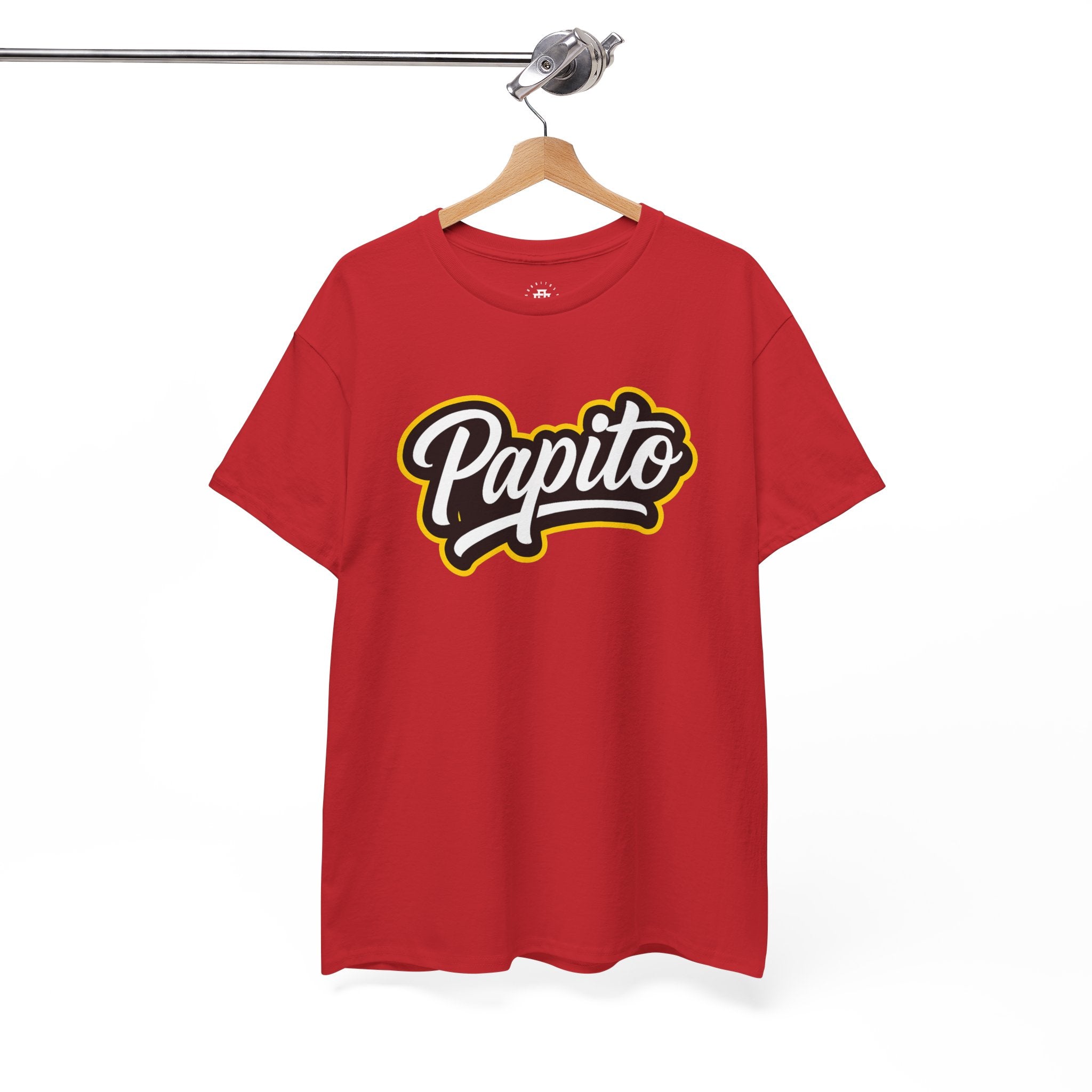 Papito Script Tee — Casual Latino Pride T‑Shirt