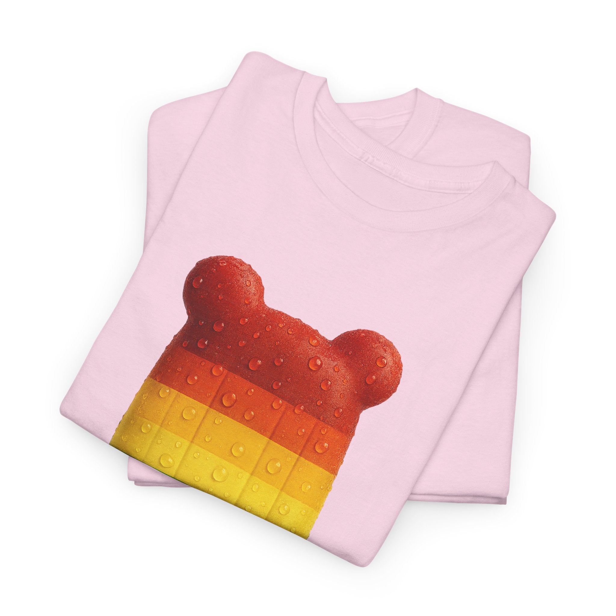 Rainbow Popsicle T-Shirt — Cute Bear-Shaped Pride Ice Cream Tee