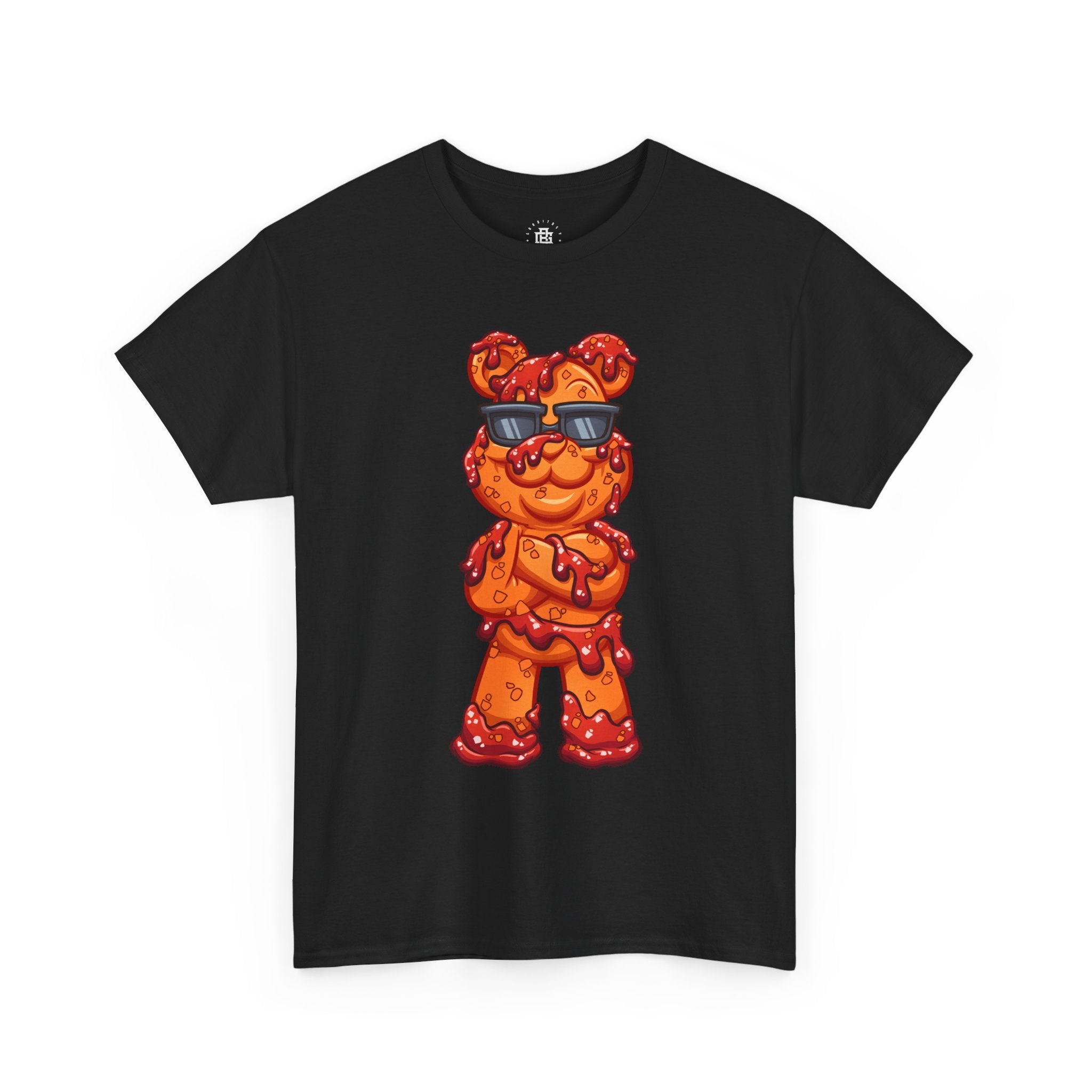 Cool Gummy Bear Tee — Sunglasses Candy Character Graphic T-Shirt
