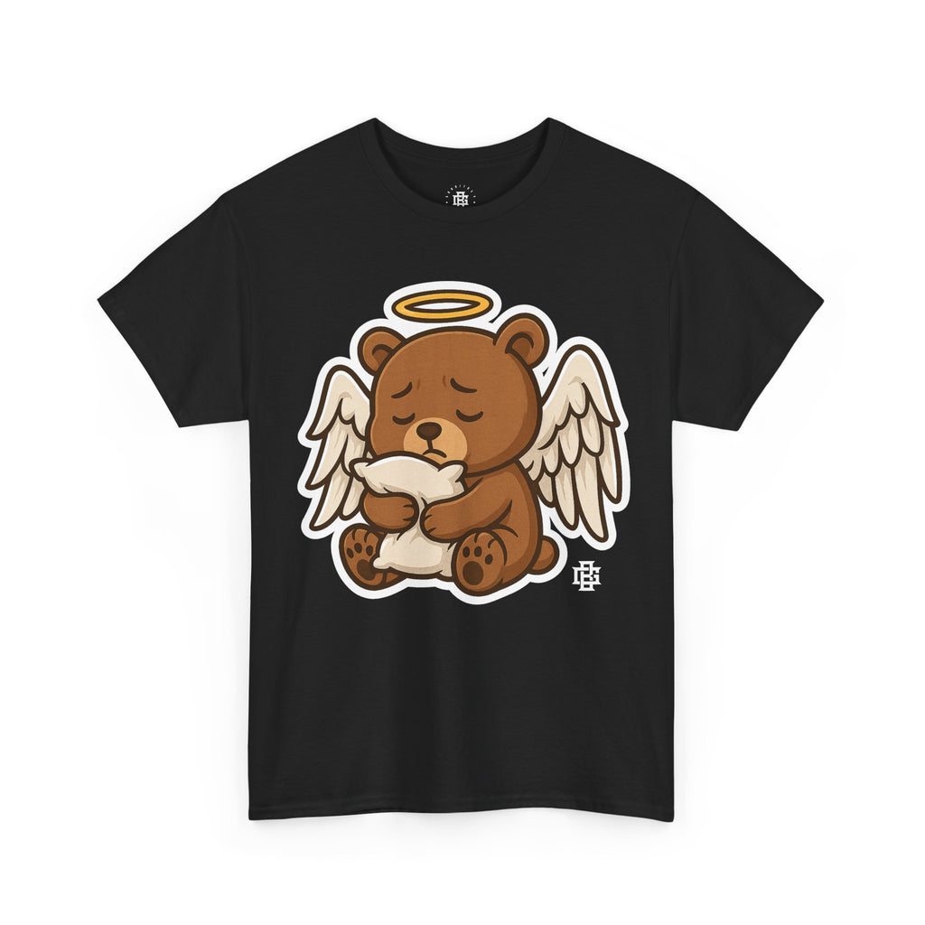 Angel Bear Graphic Tee – Cute Winged Teddy T-Shirt