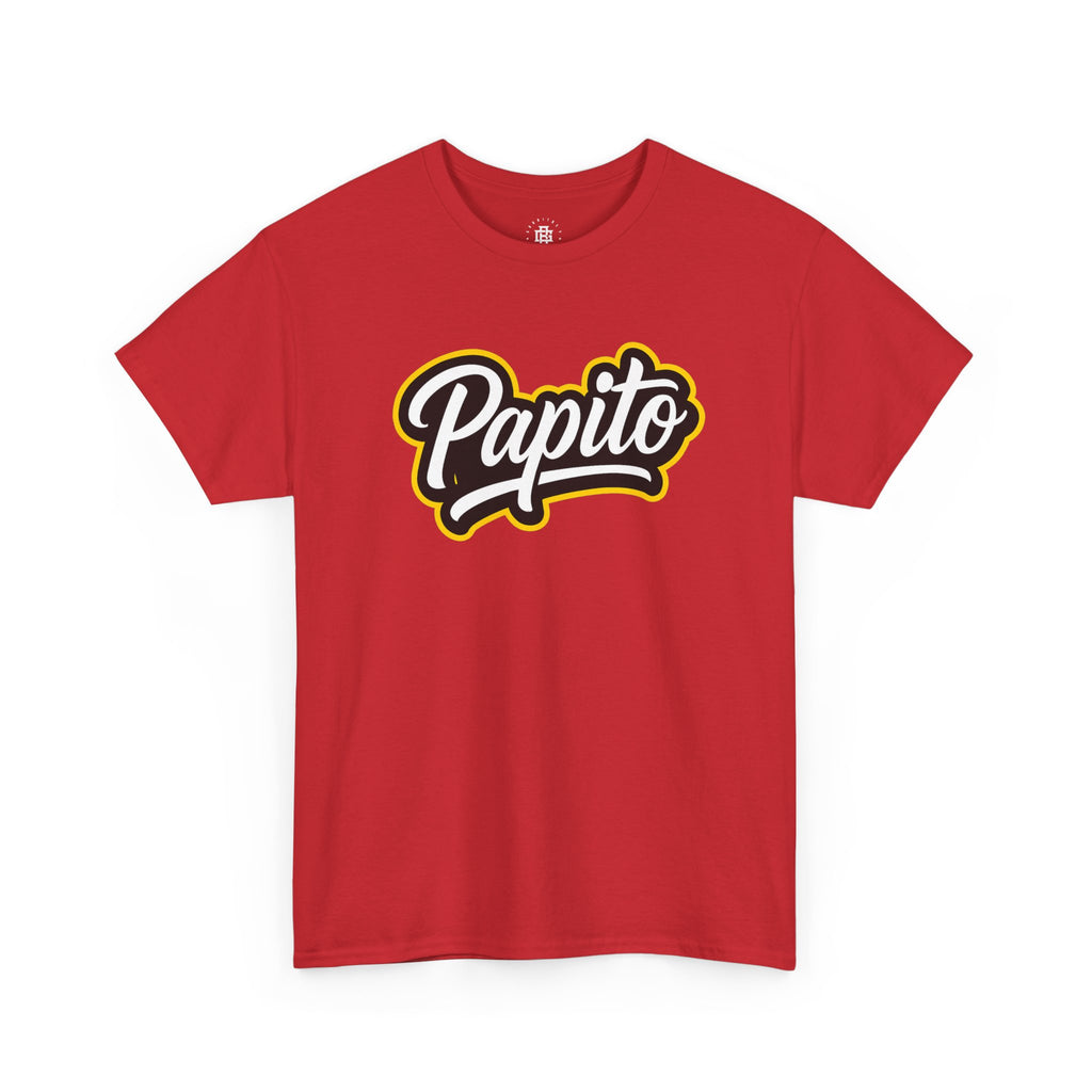 Papito Script Tee — Casual Latino Pride T‑Shirt
