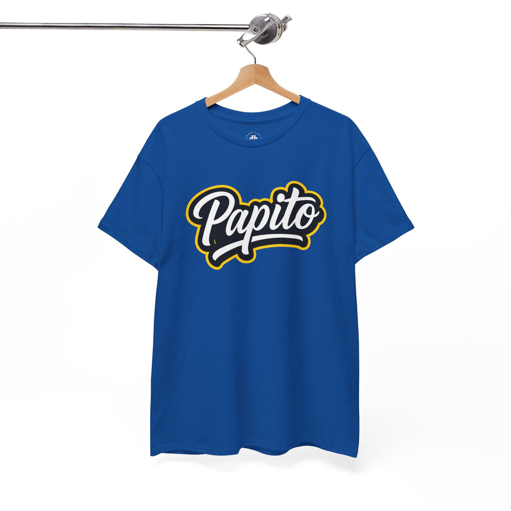 Papito Script Tee — Casual Latino Pride T‑Shirt
