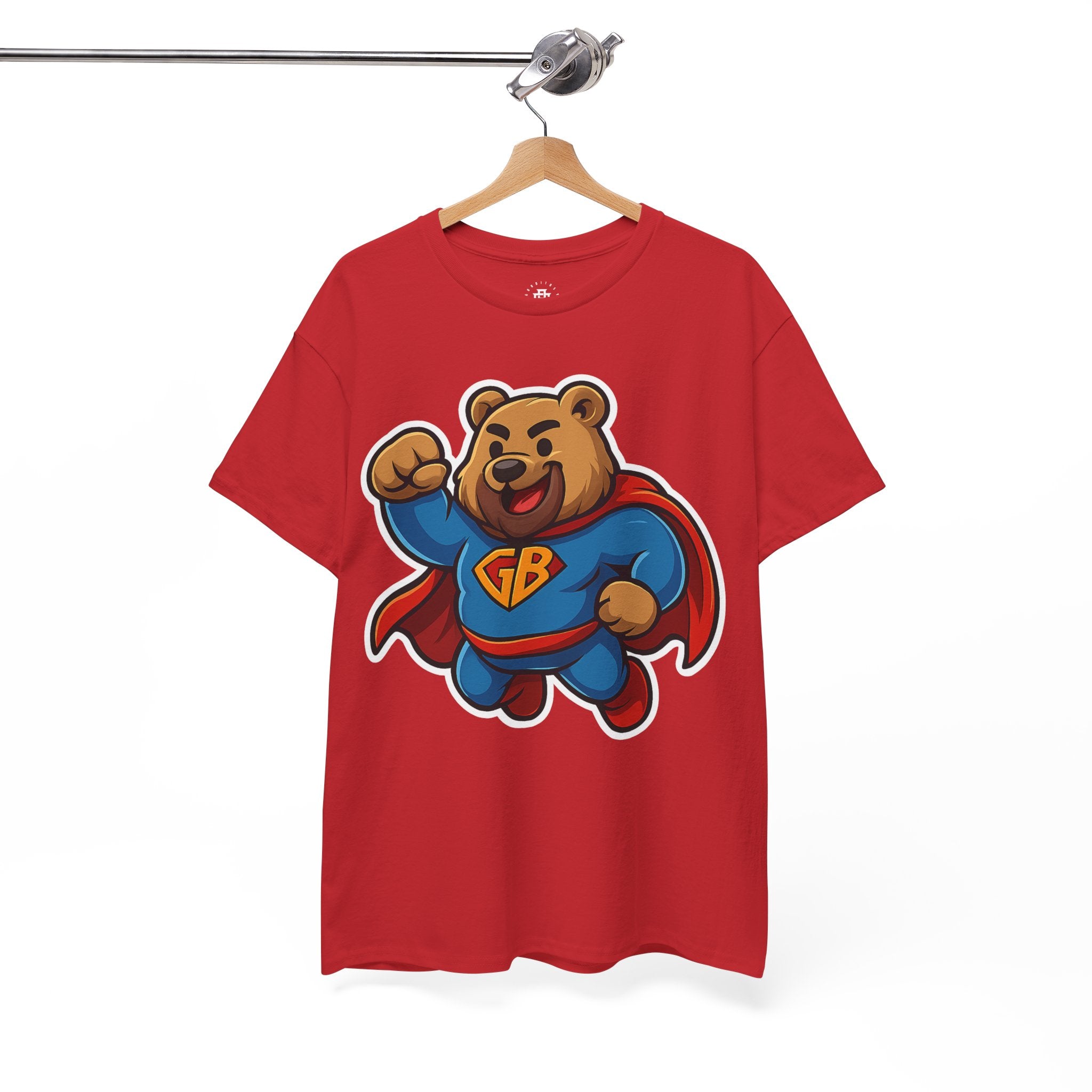 Super Bear Graphic Tee — Kids' Cute Superhero Bear T-Shirt