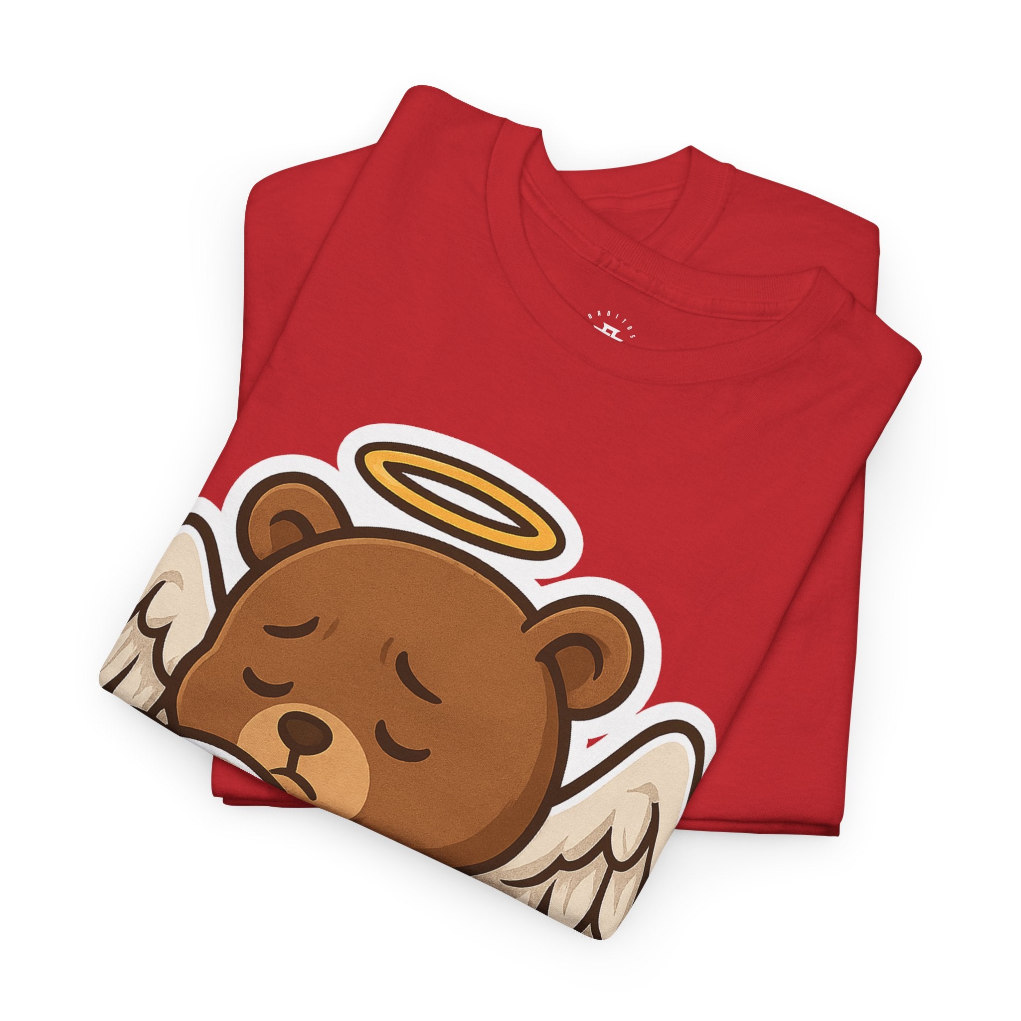 Angel Bear Graphic Tee – Cute Winged Teddy T-Shirt