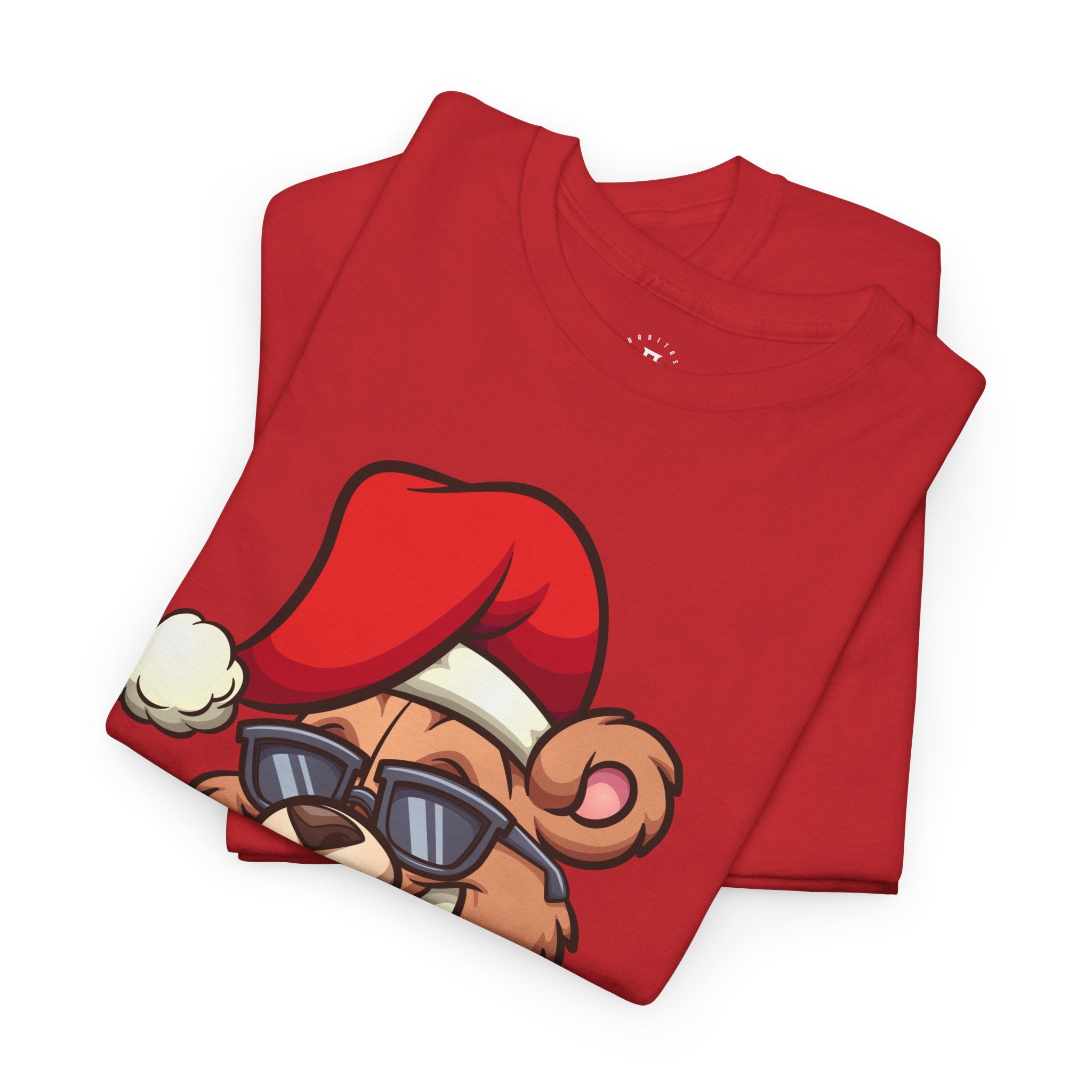 Christmas Teddy Bear Tee — Cool Sunglasses Santa Bear Holiday T-Shirt