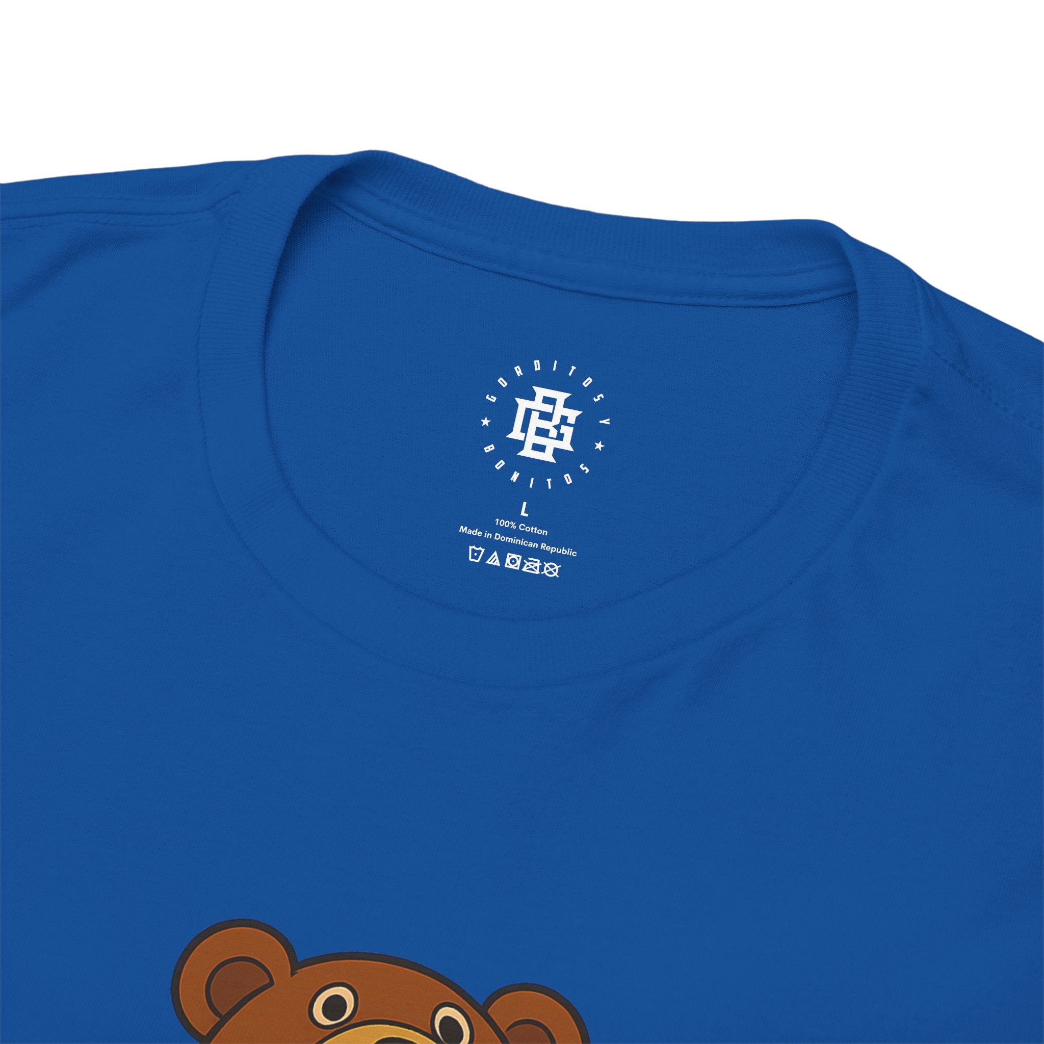 Bear Costume Graphic T‑Shirt — Cute Chubby Bear Illustration Tee